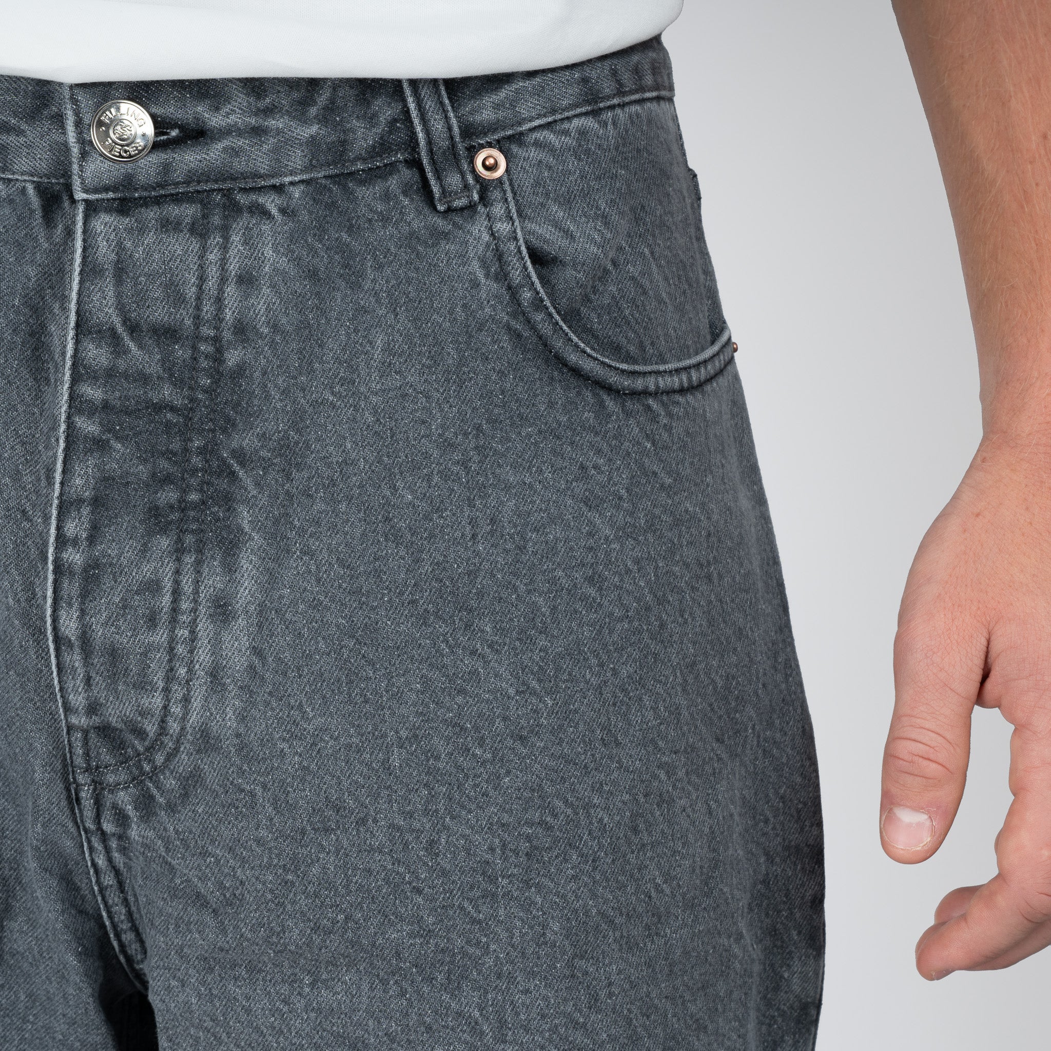 Filling Pieces Jeans Zwart | Denim Pants