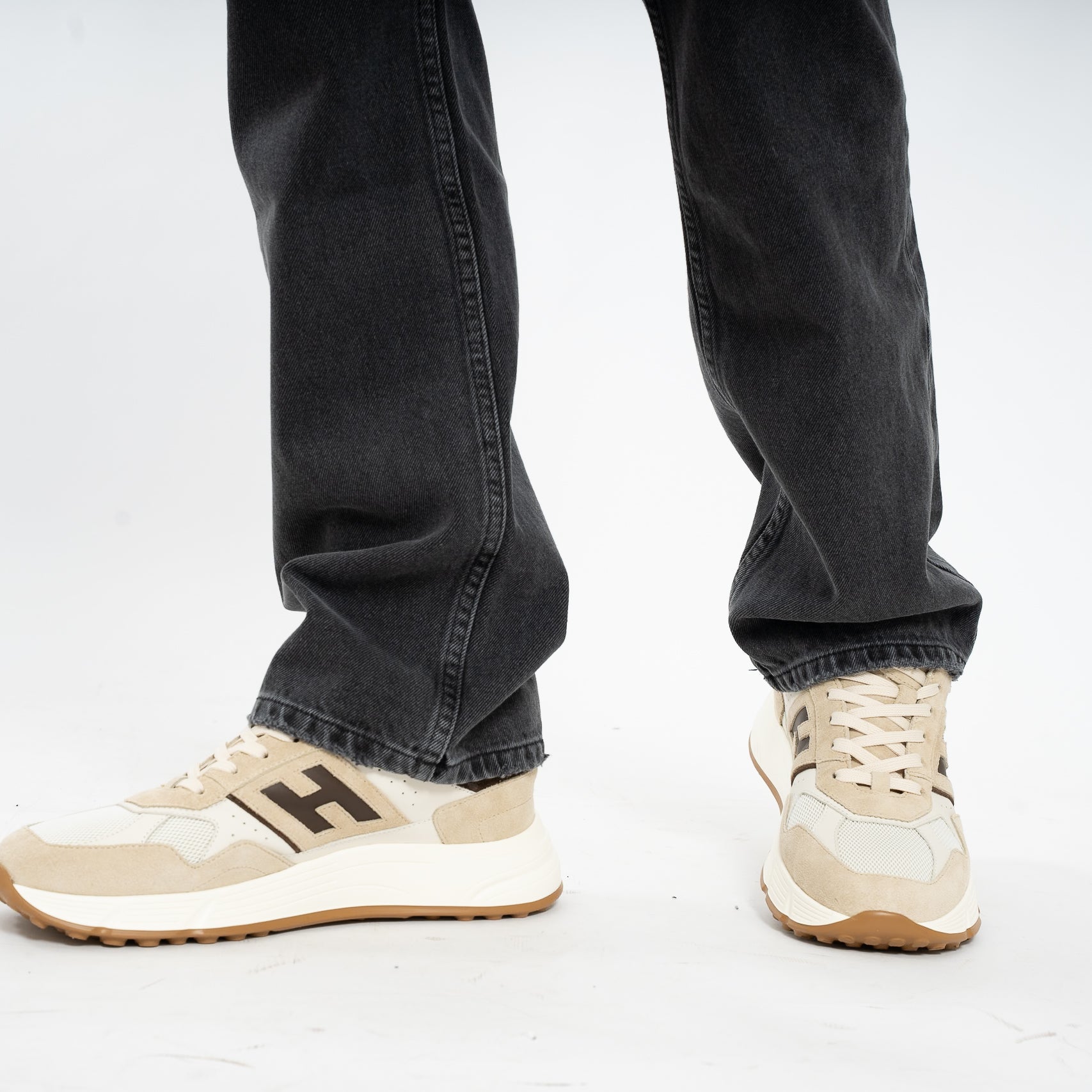 Flaneur Jeans Zwart | Straight Fit