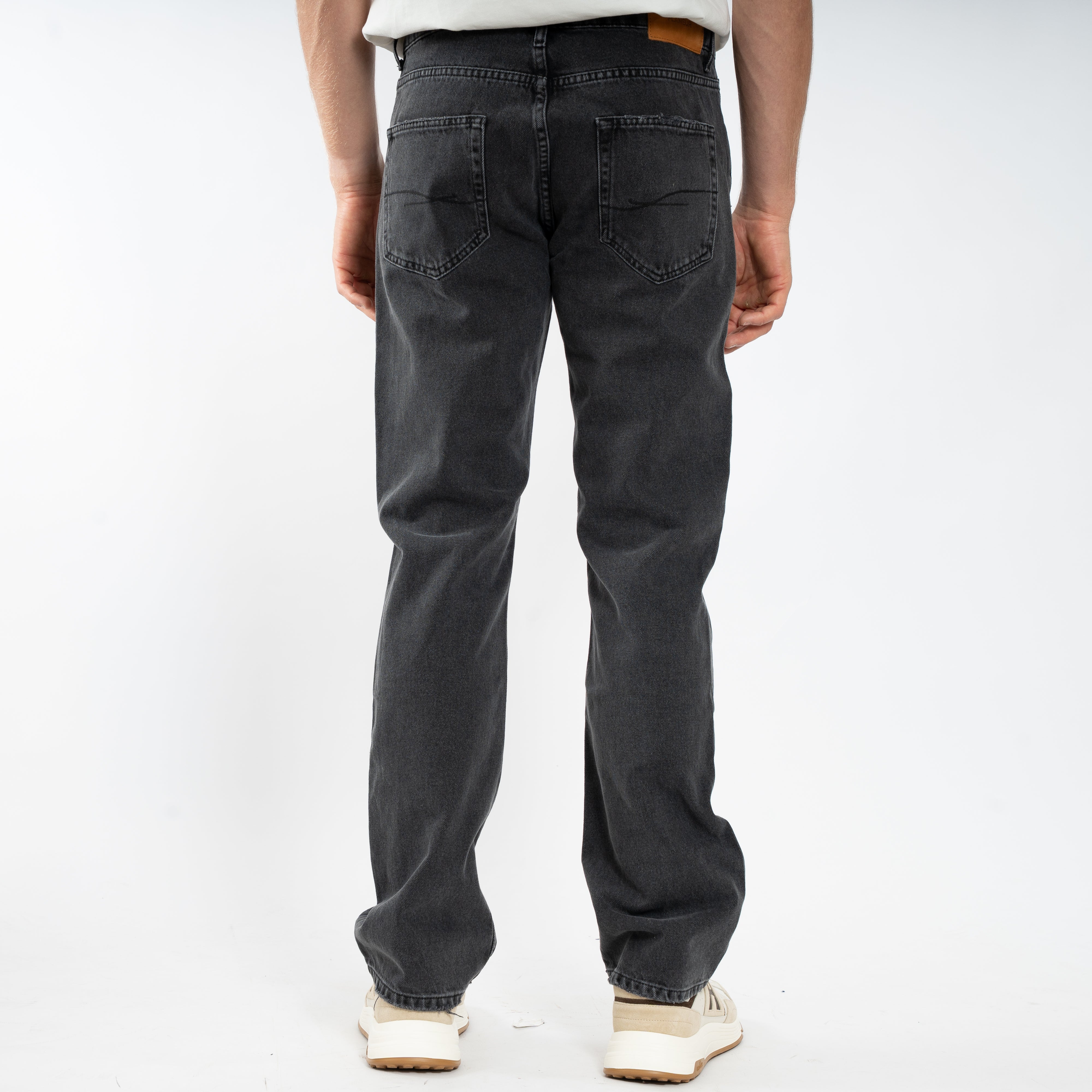 Flaneur Jeans Zwart | Straight Fit