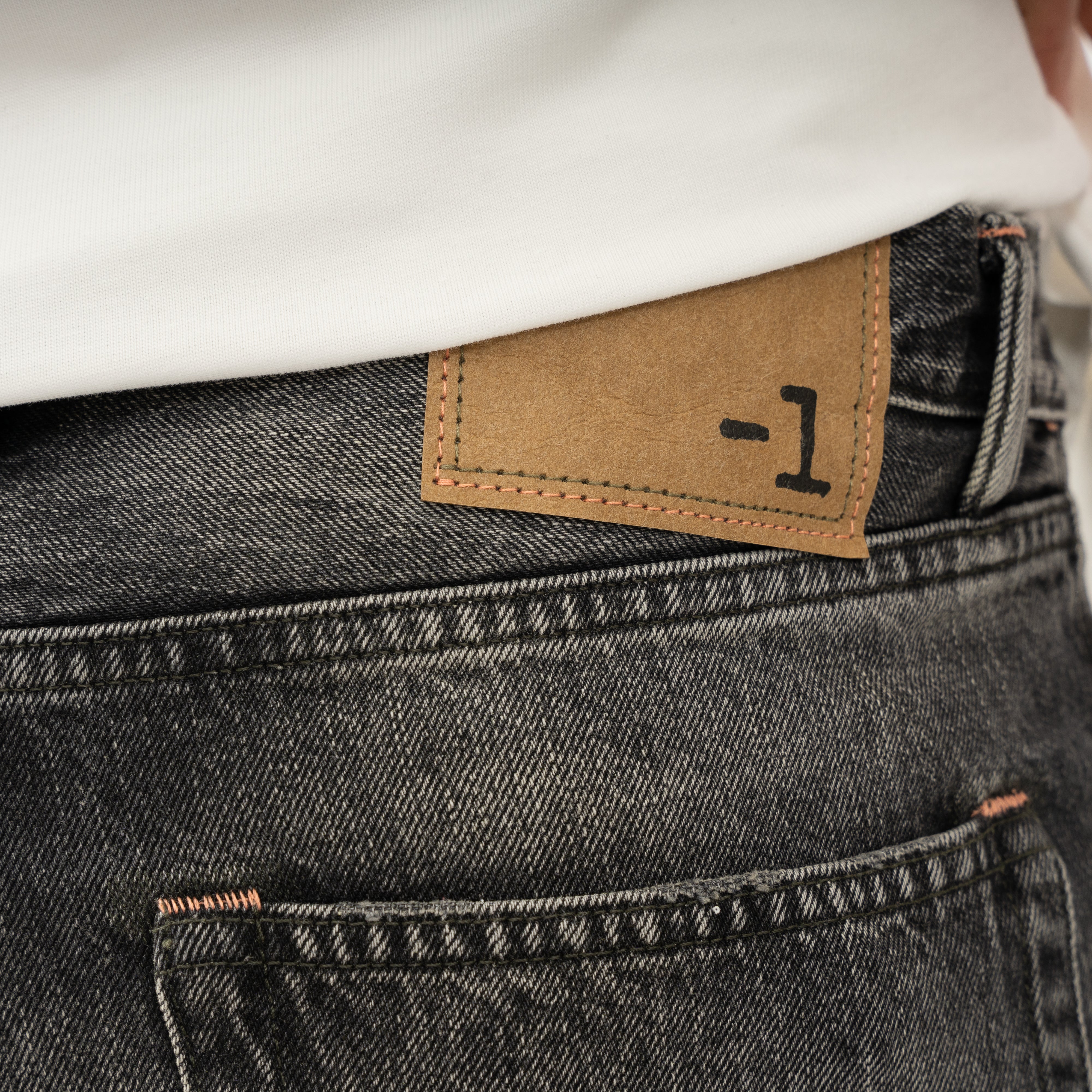 -1 Nordic Denim Jeans Grijs | Regular Fit