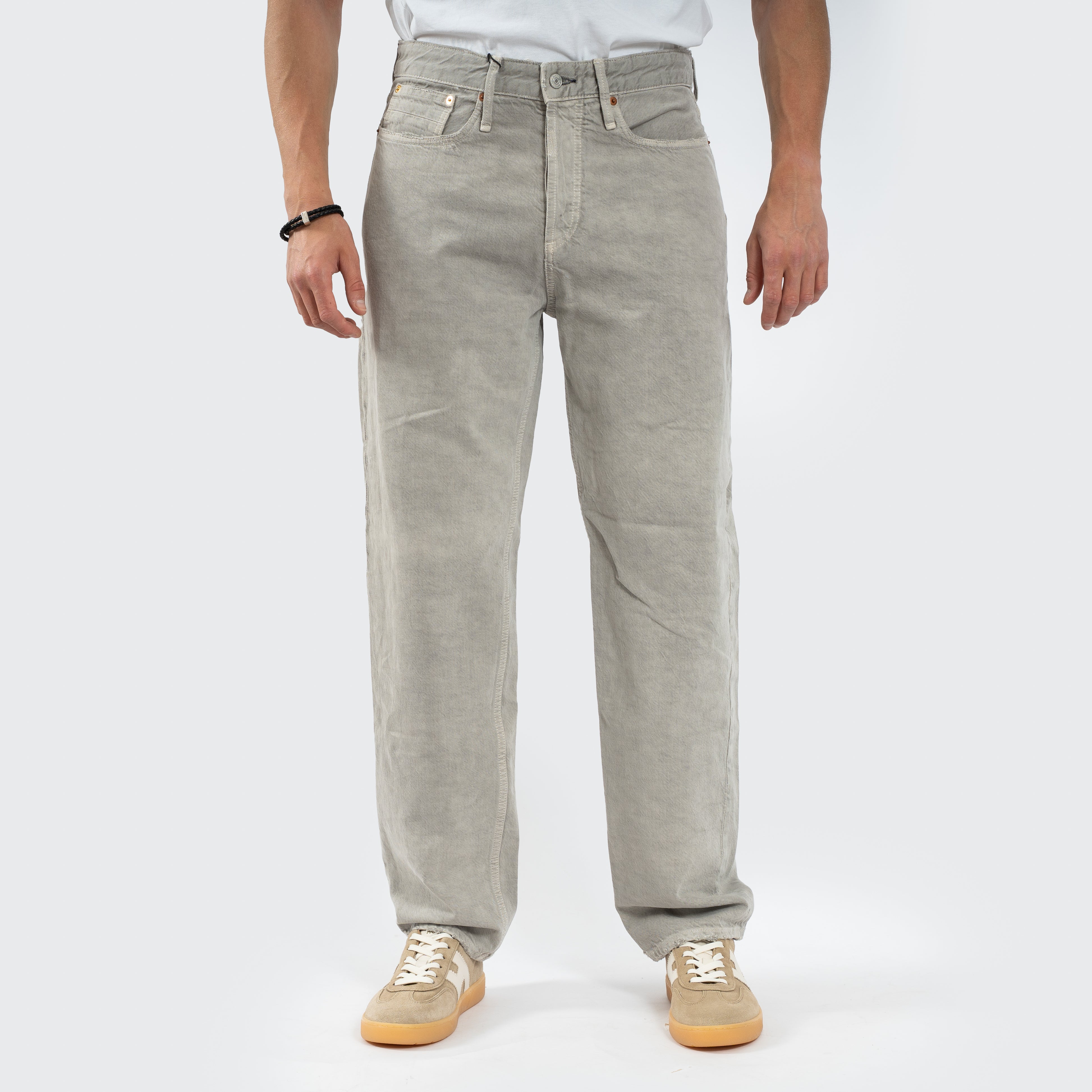 Denham Jeans Lichtgrijs | Rag Tapered Fit