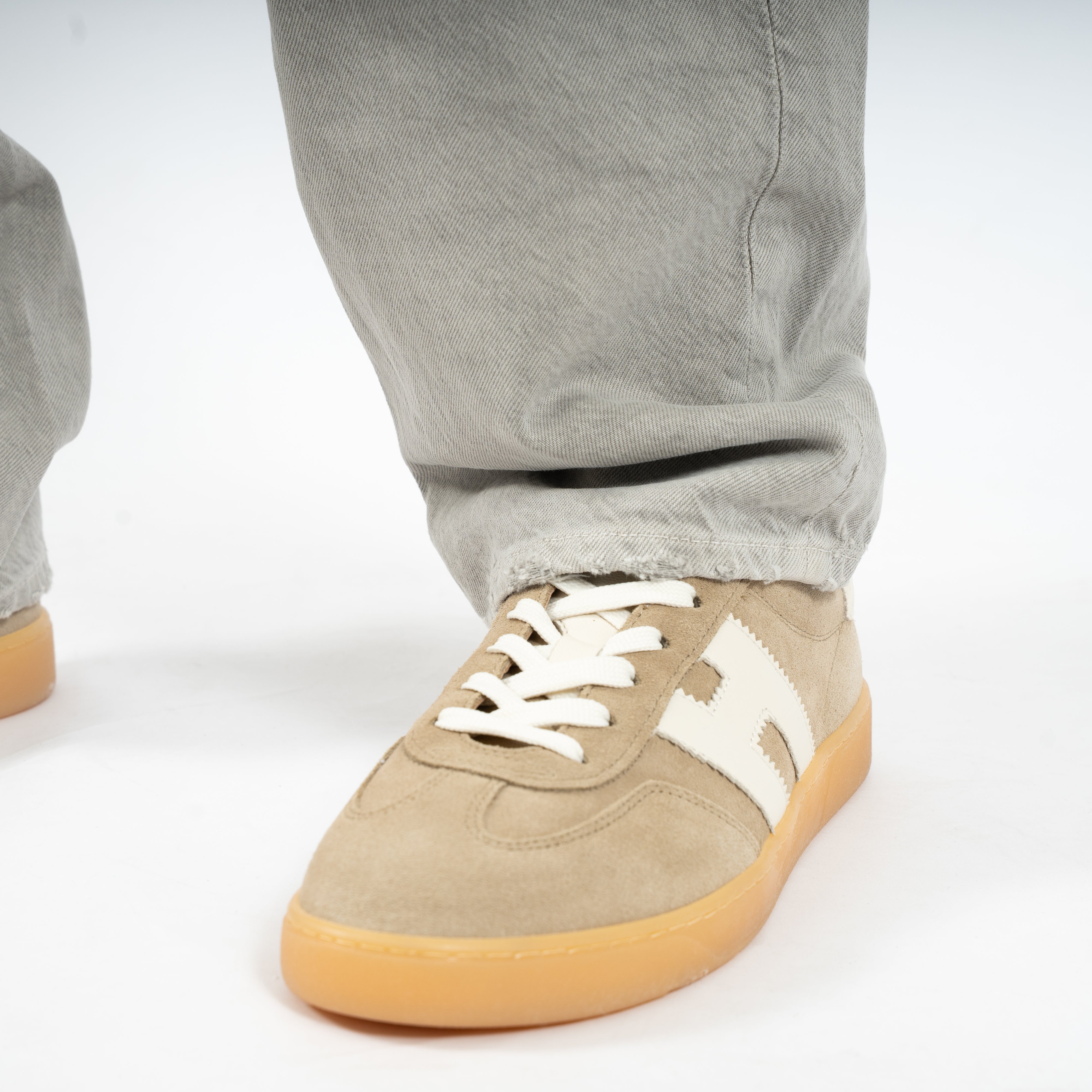 Denham Jeans Lichtgrijs | Rag Tapered Fit