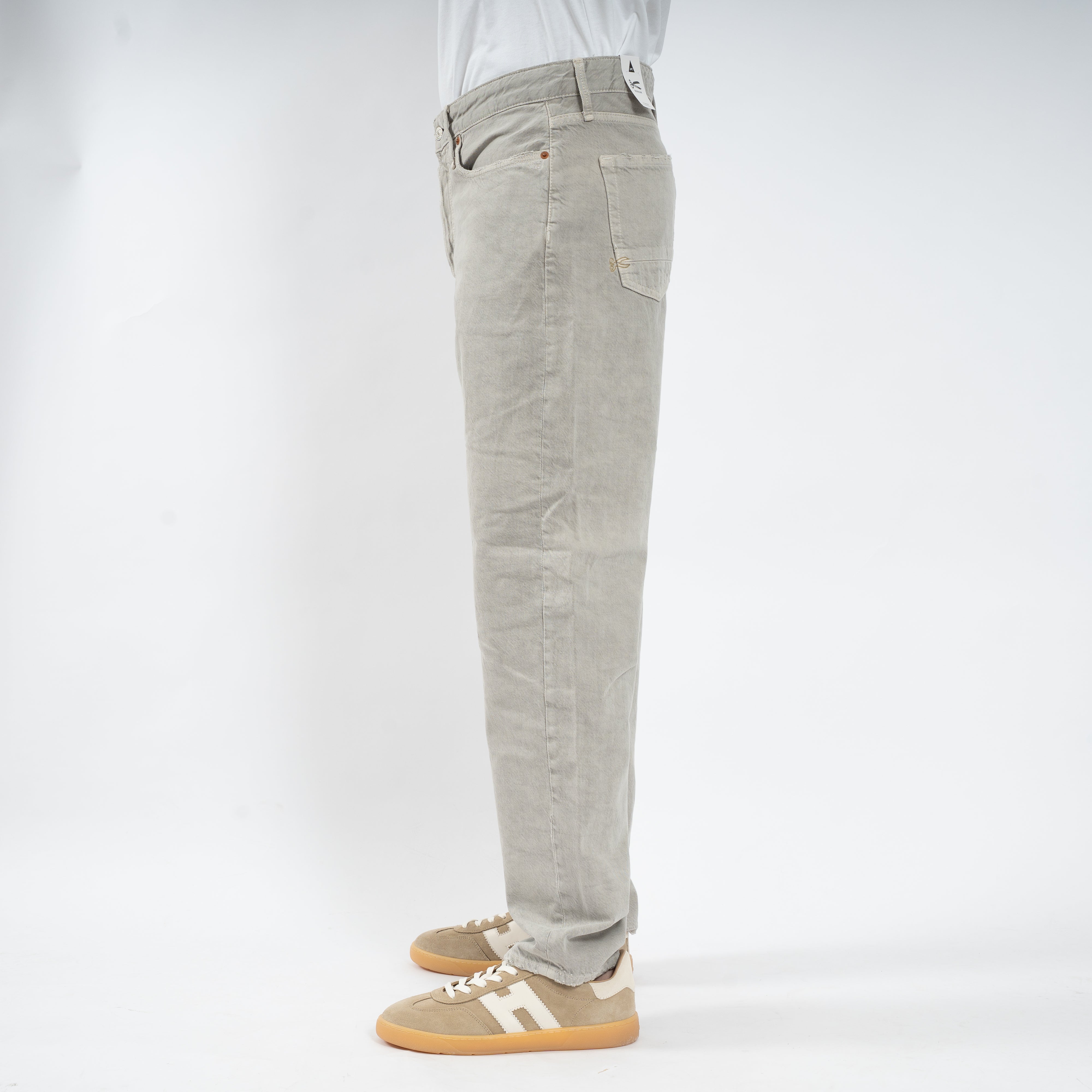 Denham Jeans Lichtgrijs | Rag Tapered Fit