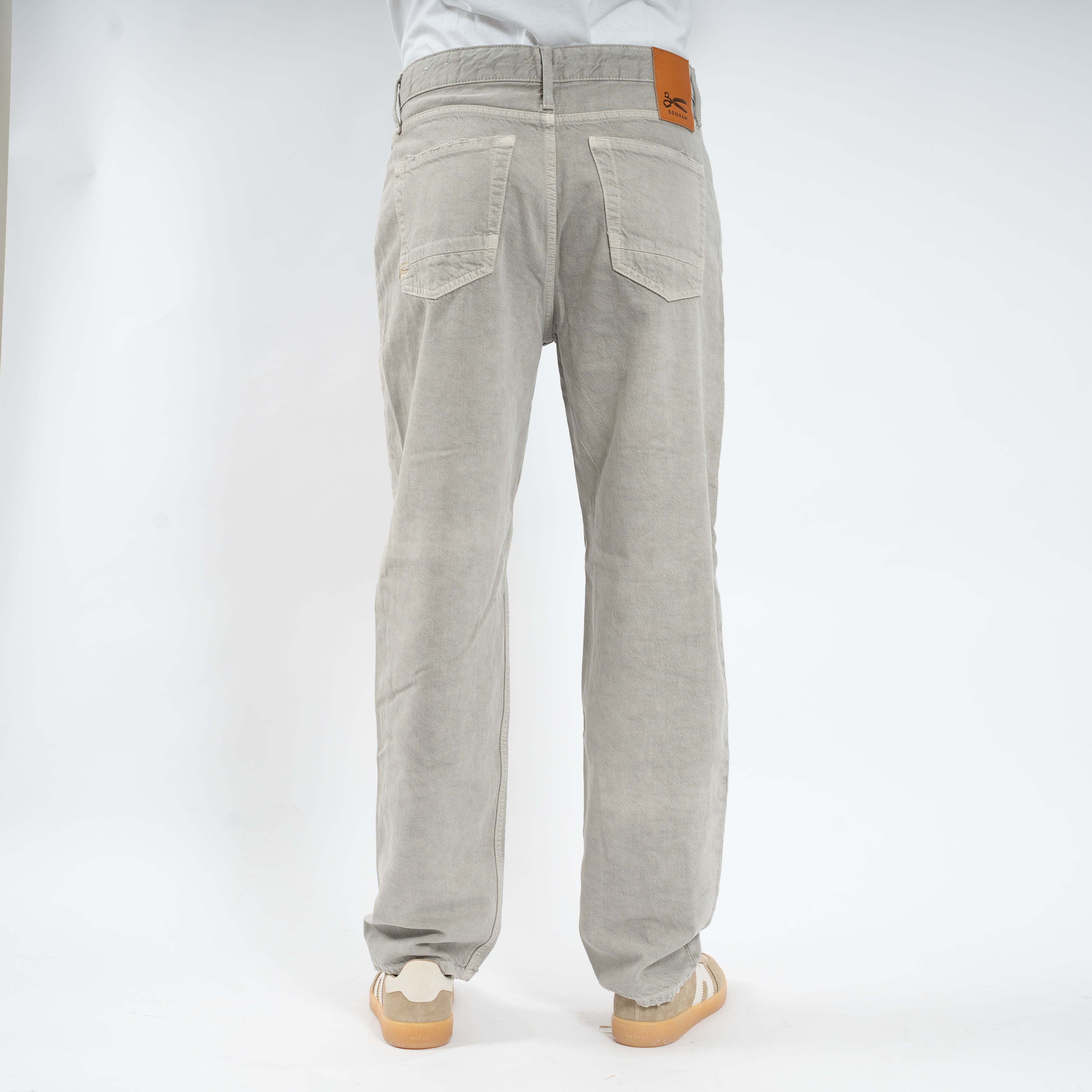 Denham Jeans Lichtgrijs | Rag Tapered Fit
