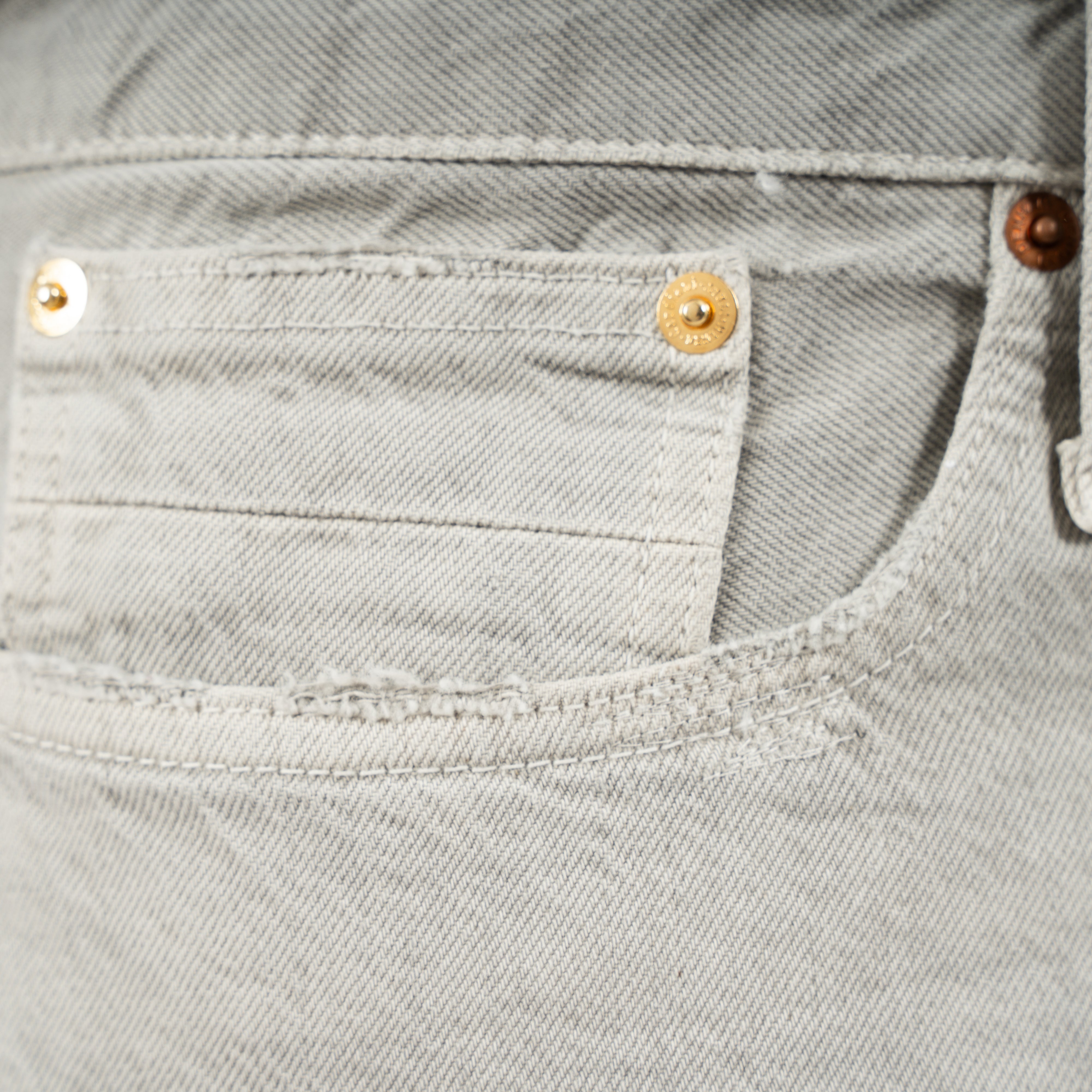 Denham Jeans Lichtgrijs | Rag Tapered Fit