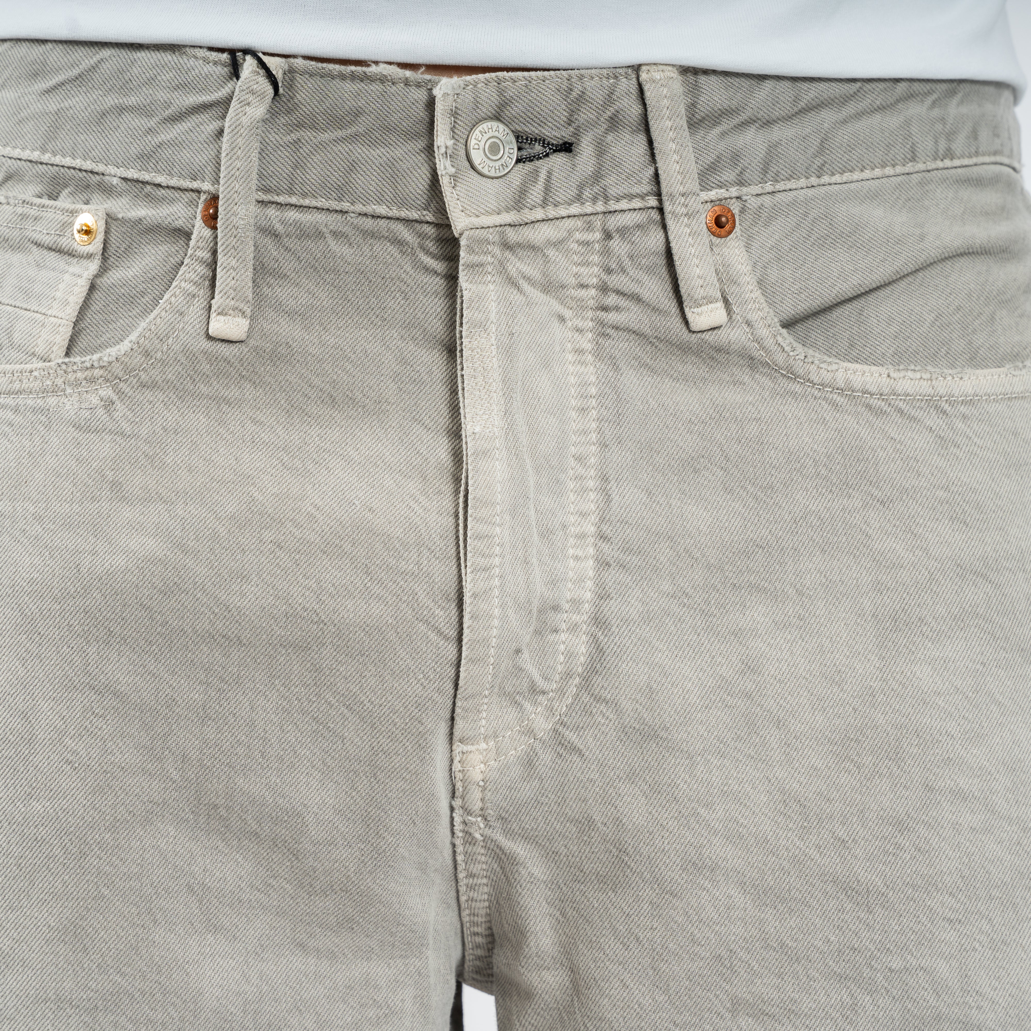 Denham Jeans Lichtgrijs | Rag Tapered Fit