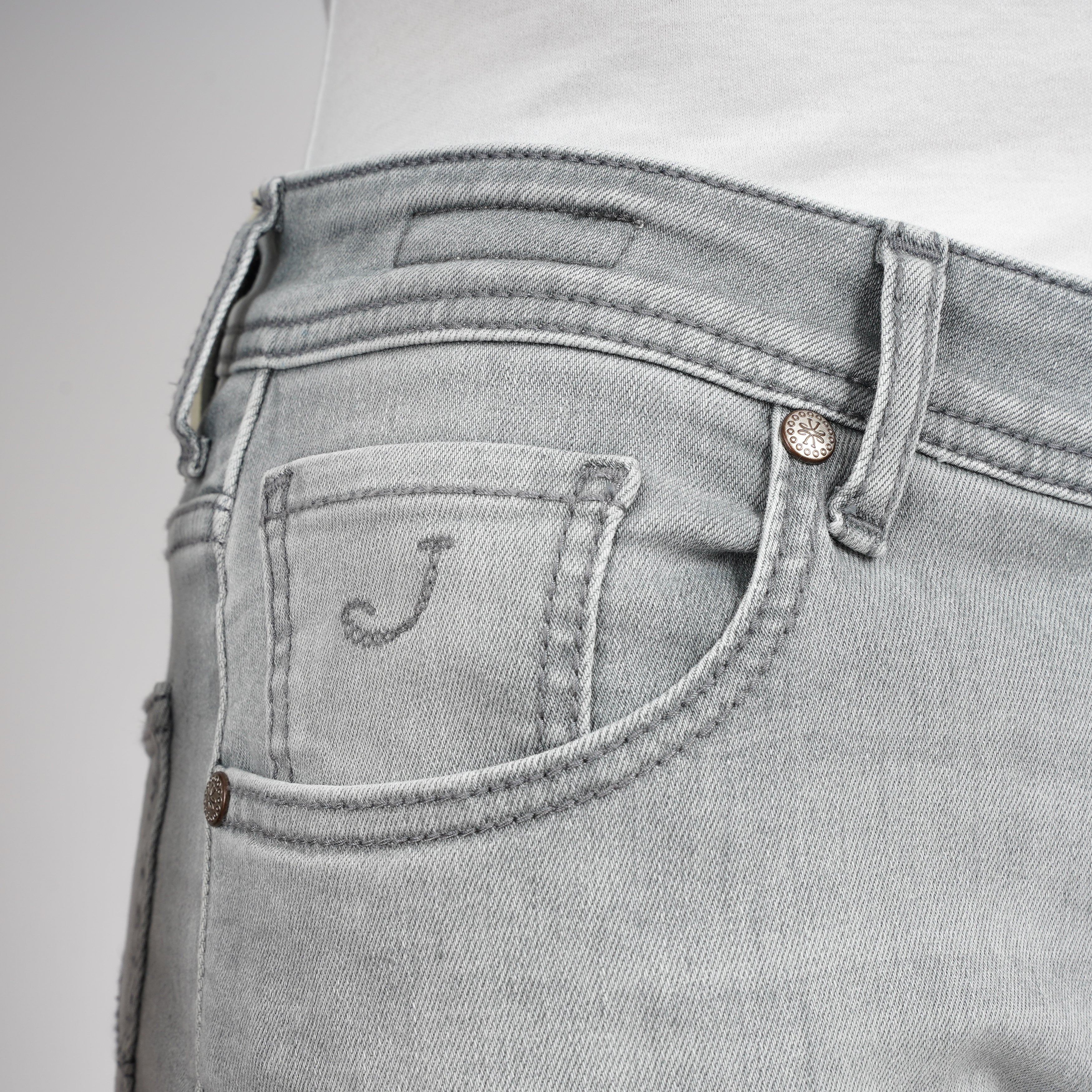 Jacob Cohen Jeans Lichtgrijs | Nick Slim