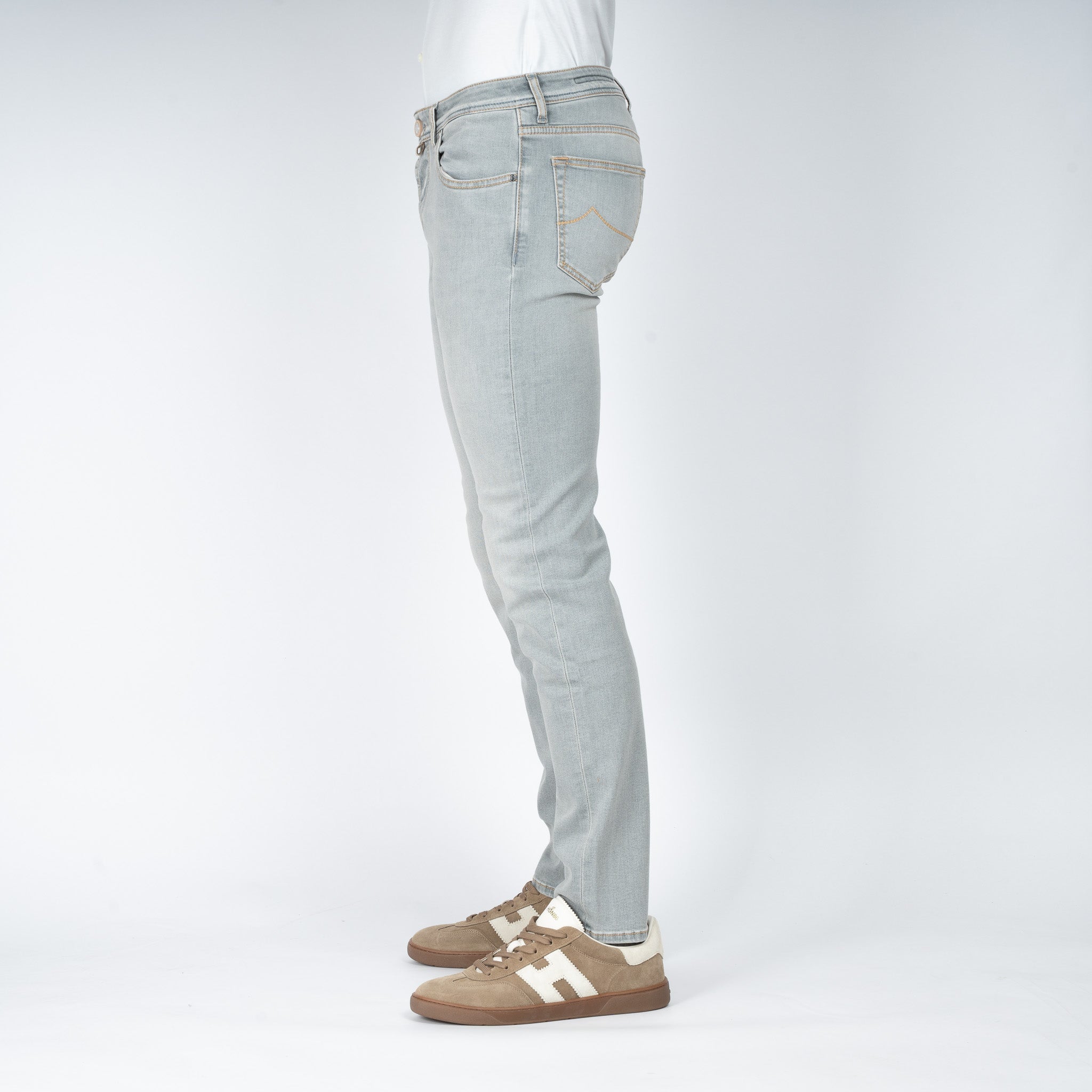 Jacob Cohen Jeans Middengrijs | Nick Slim