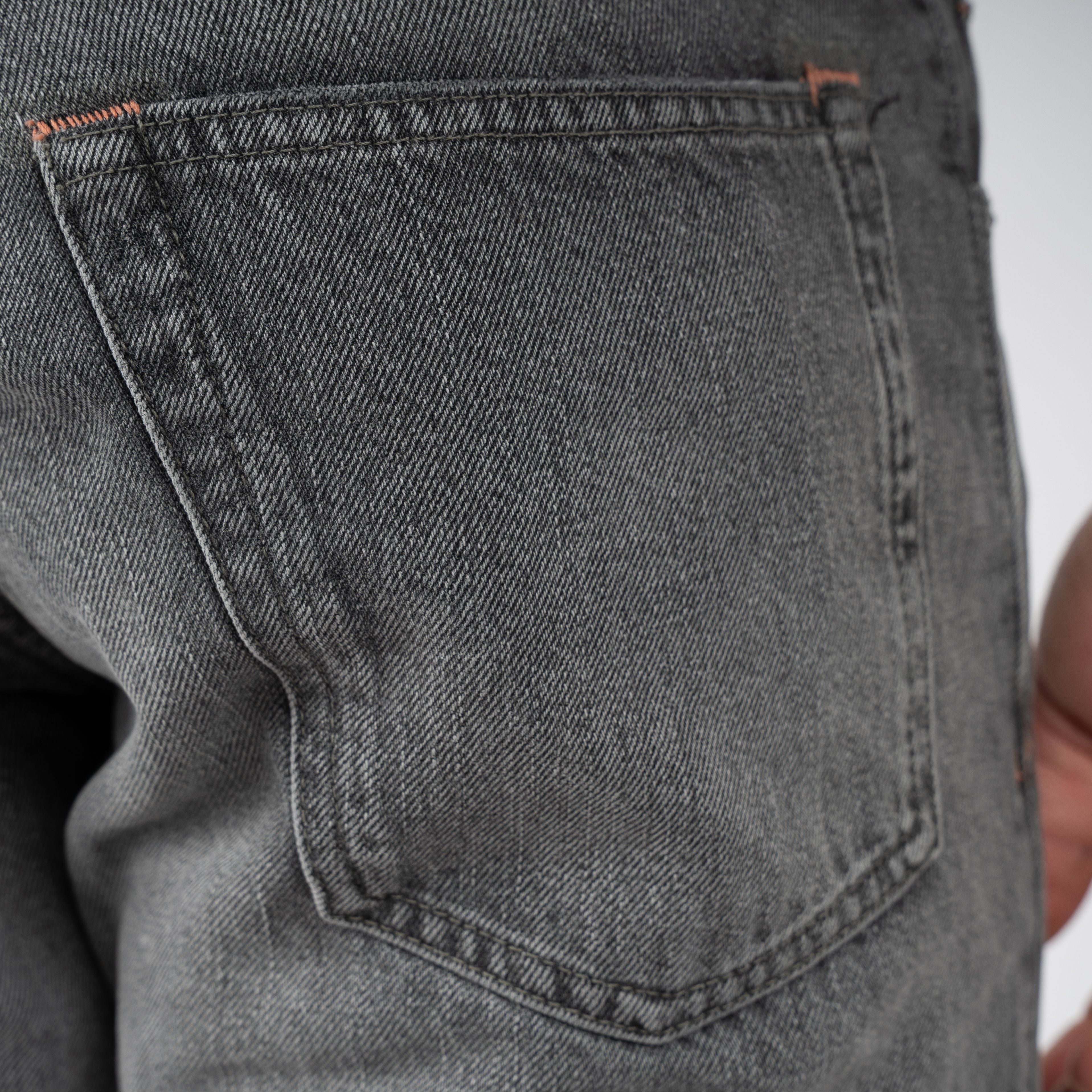 -1 Nordic Denim Jeans Lichtgrijs | Regular Fit