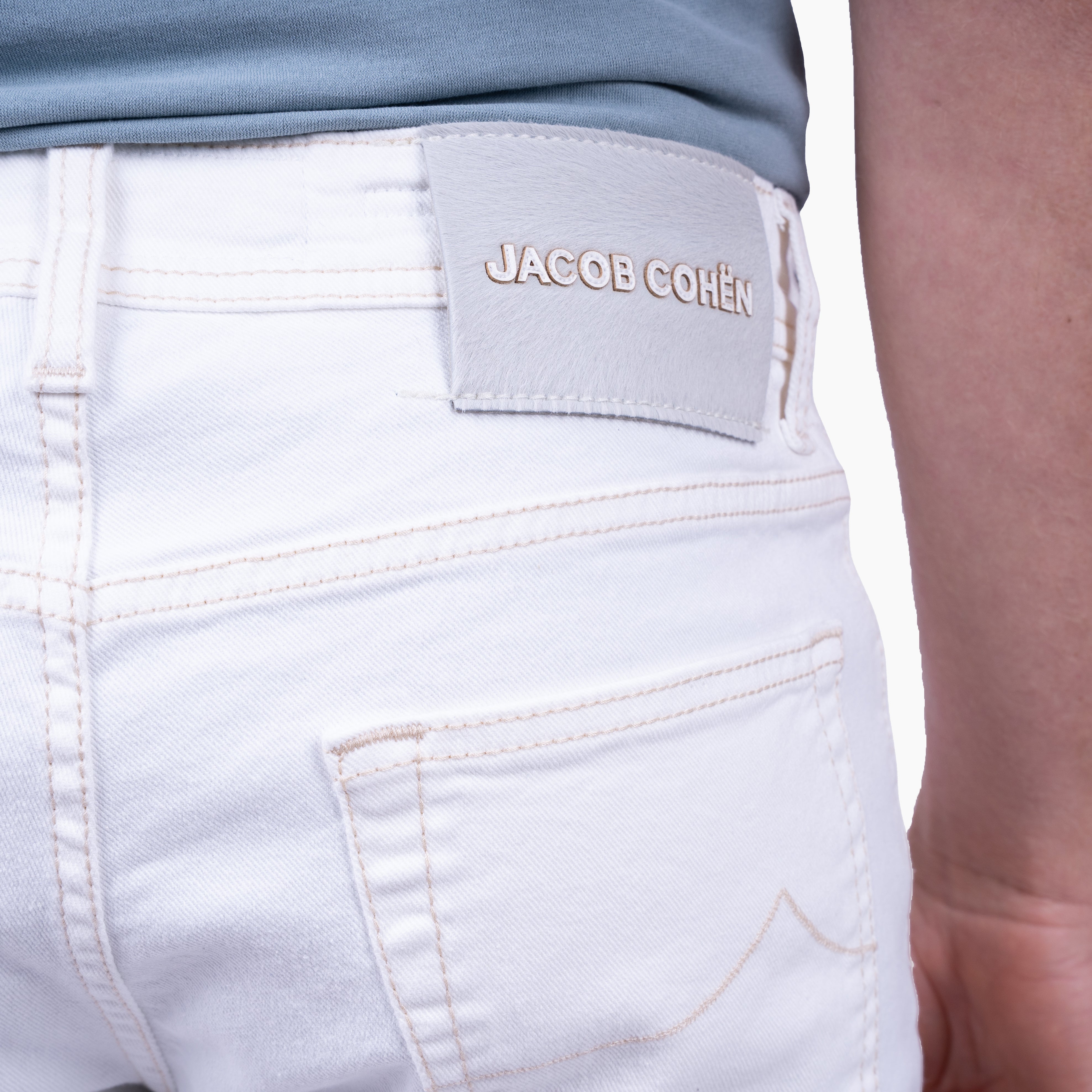 Jacob Cohen Jeans Crème | Bard