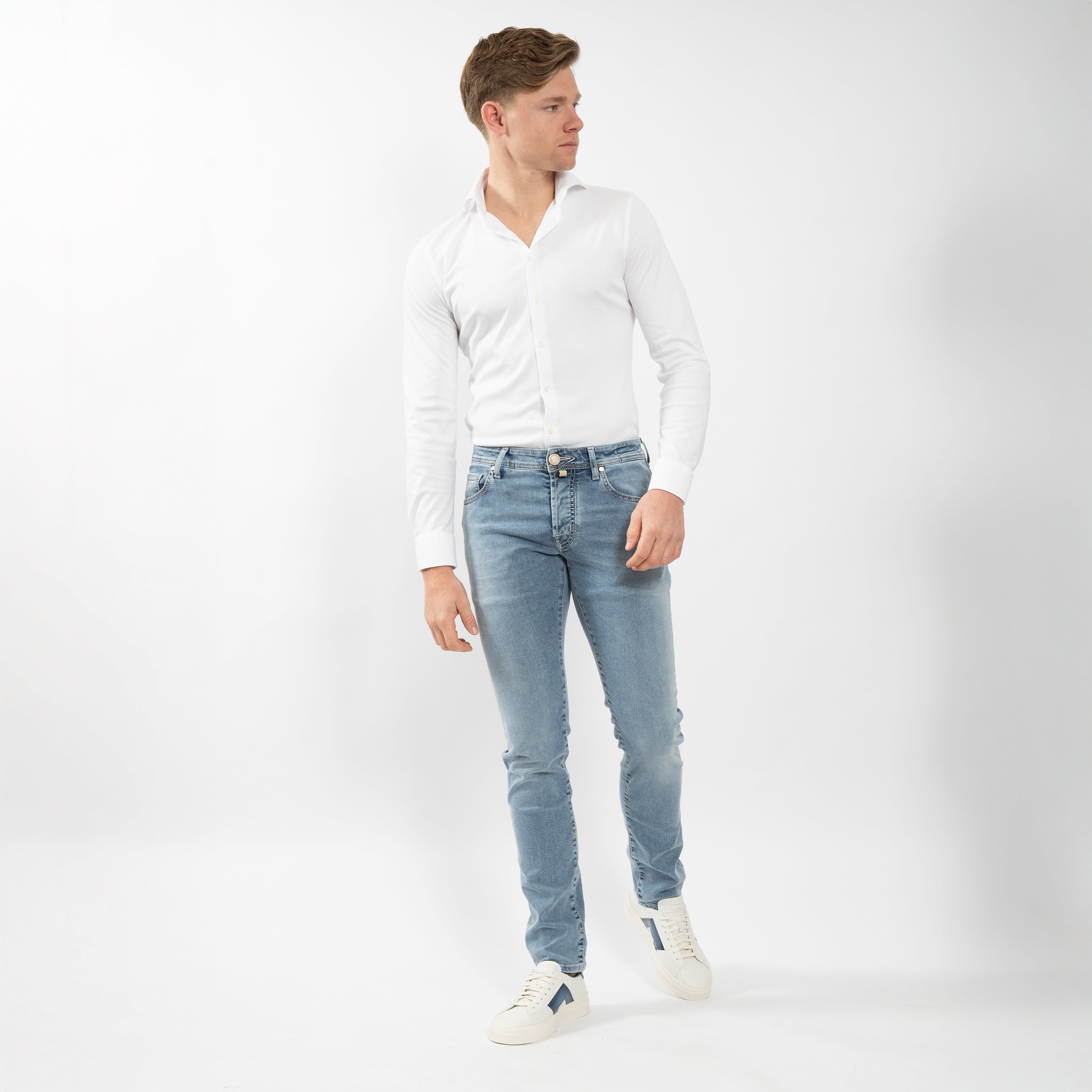 Jacob Cohen Jeans Lichtblauw | Nick Slim