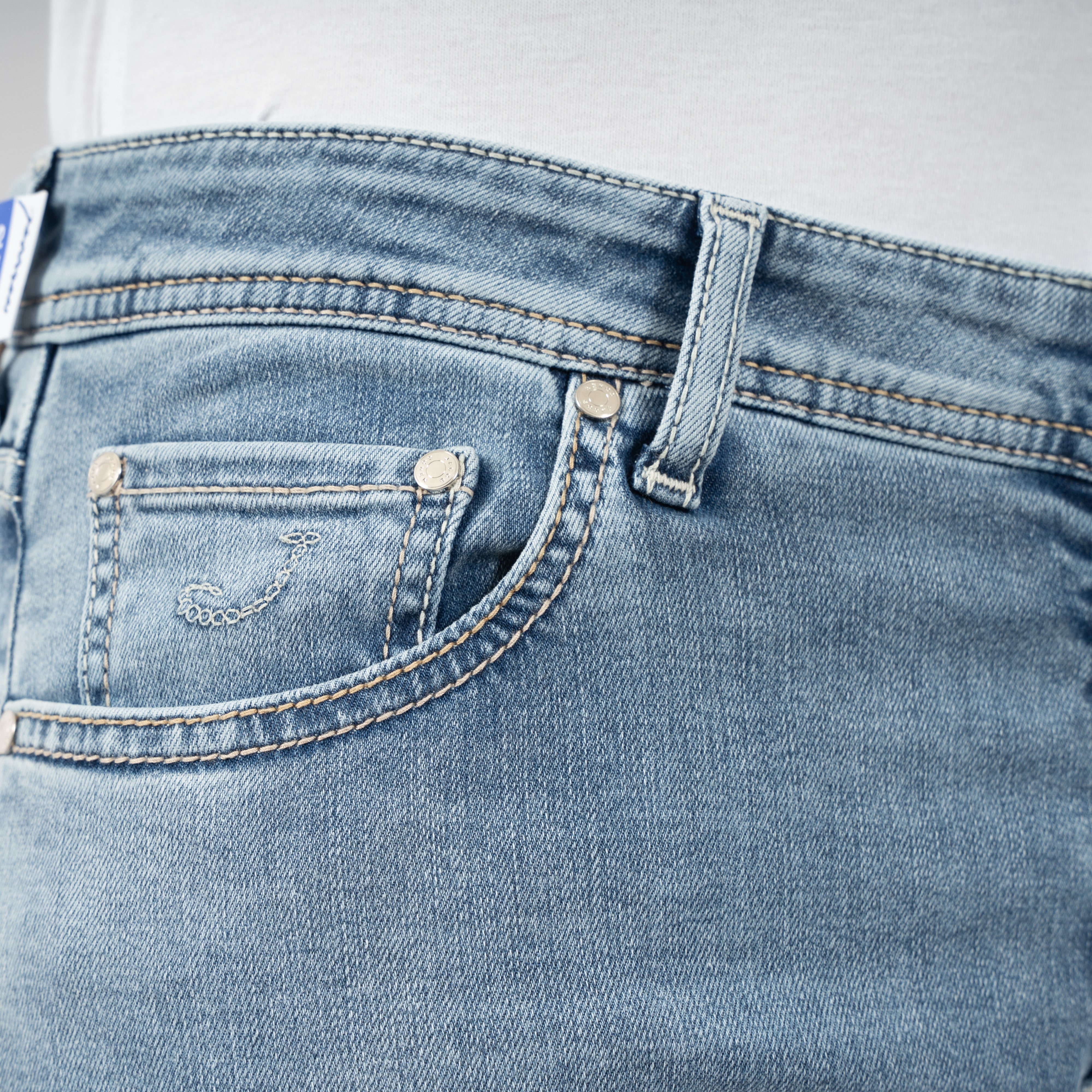 Jacob Cohen Jeans Lichtblauw | Nick Slim