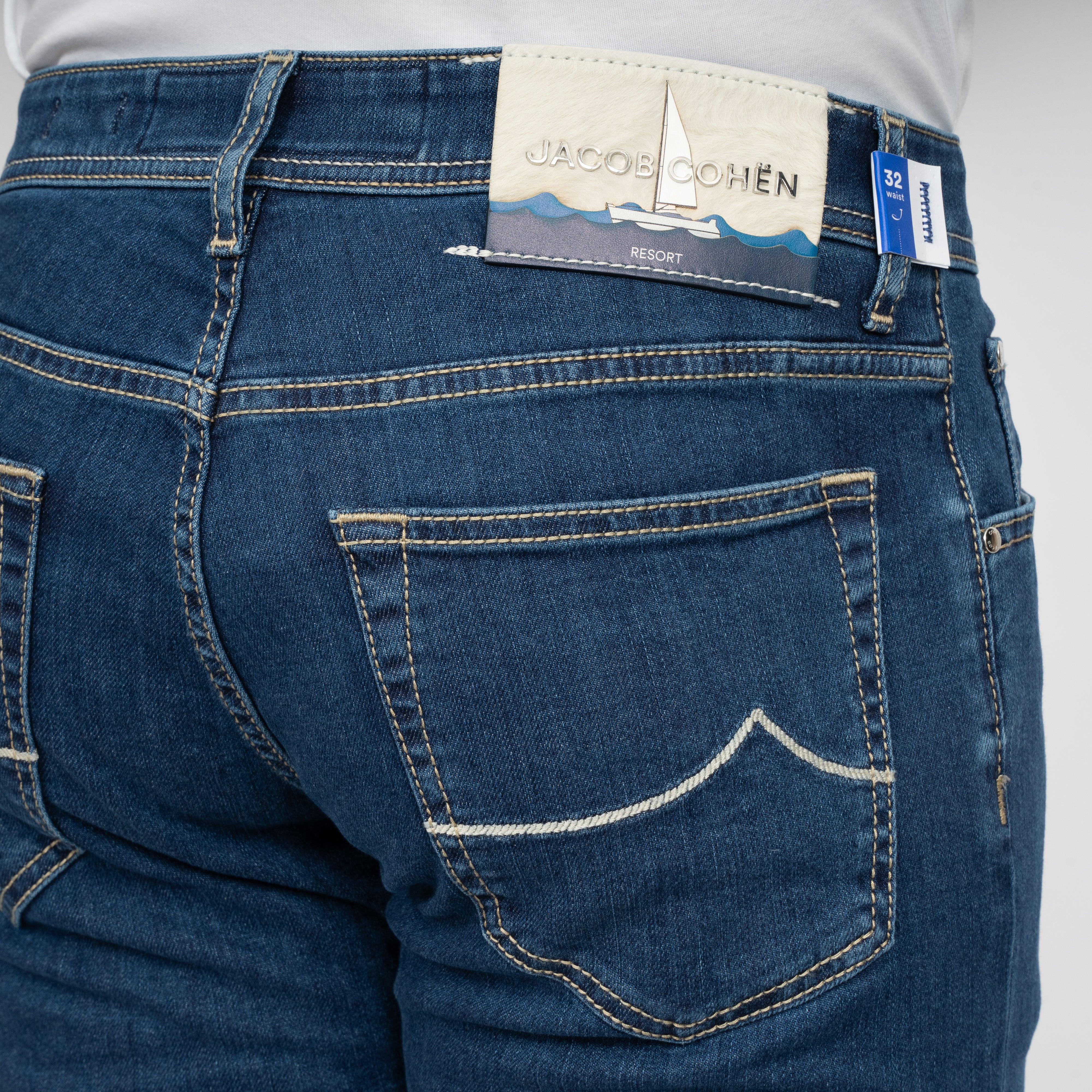 Jacob Cohen Jeans Middenblauw Resort | Nick