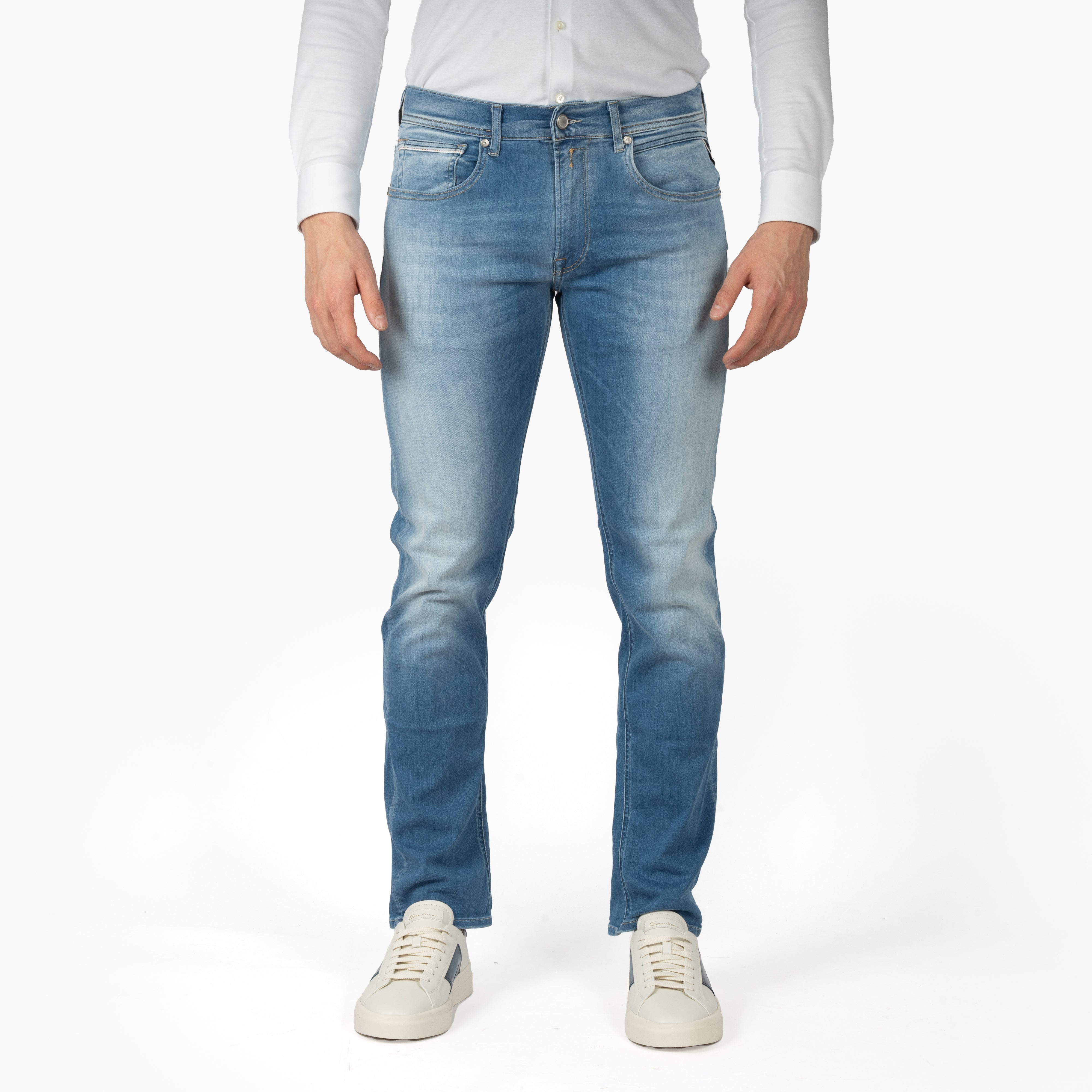 Replay Jeans Lichtblauw | Grover Hyperflex