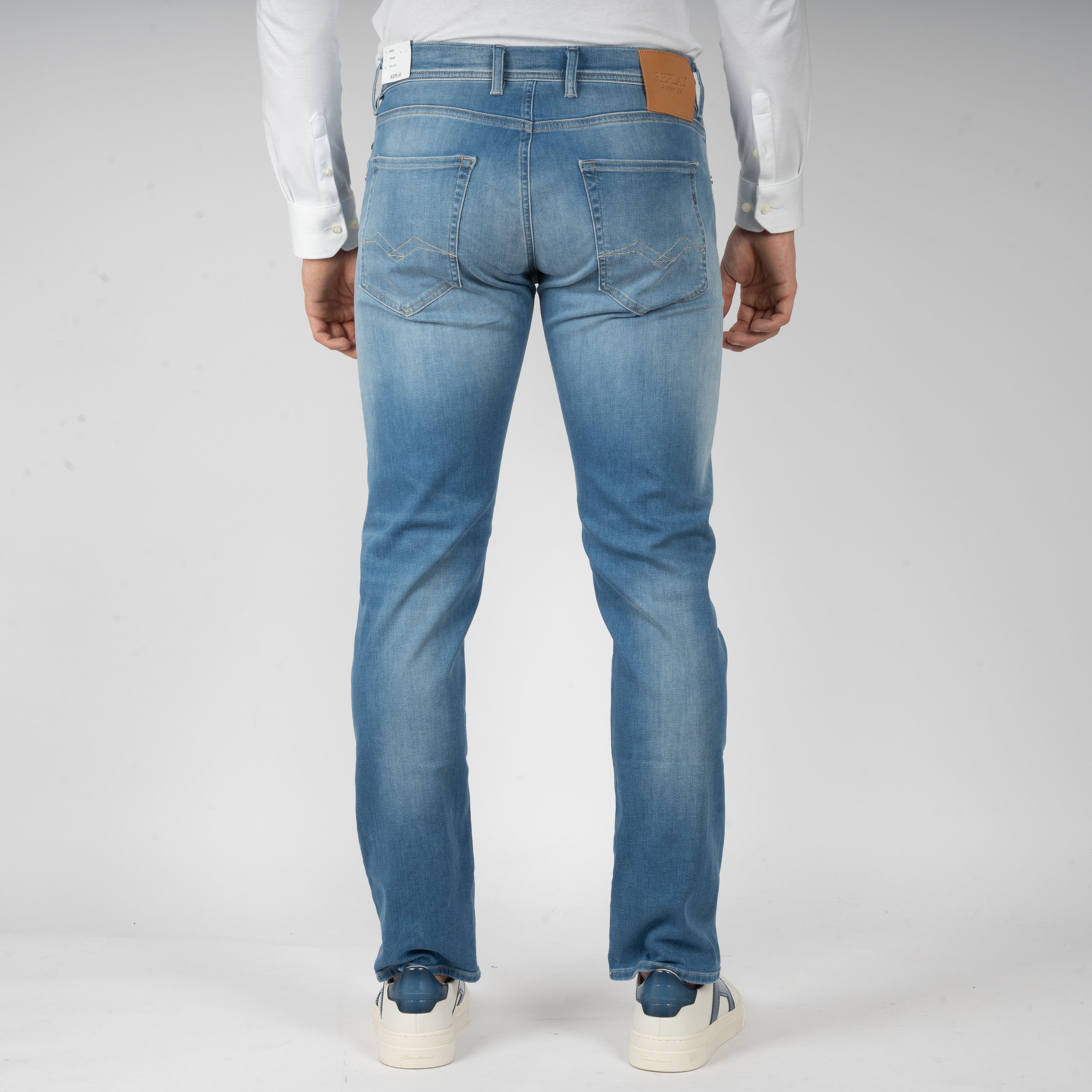 Replay Jeans Lichtblauw | Grover Hyperflex