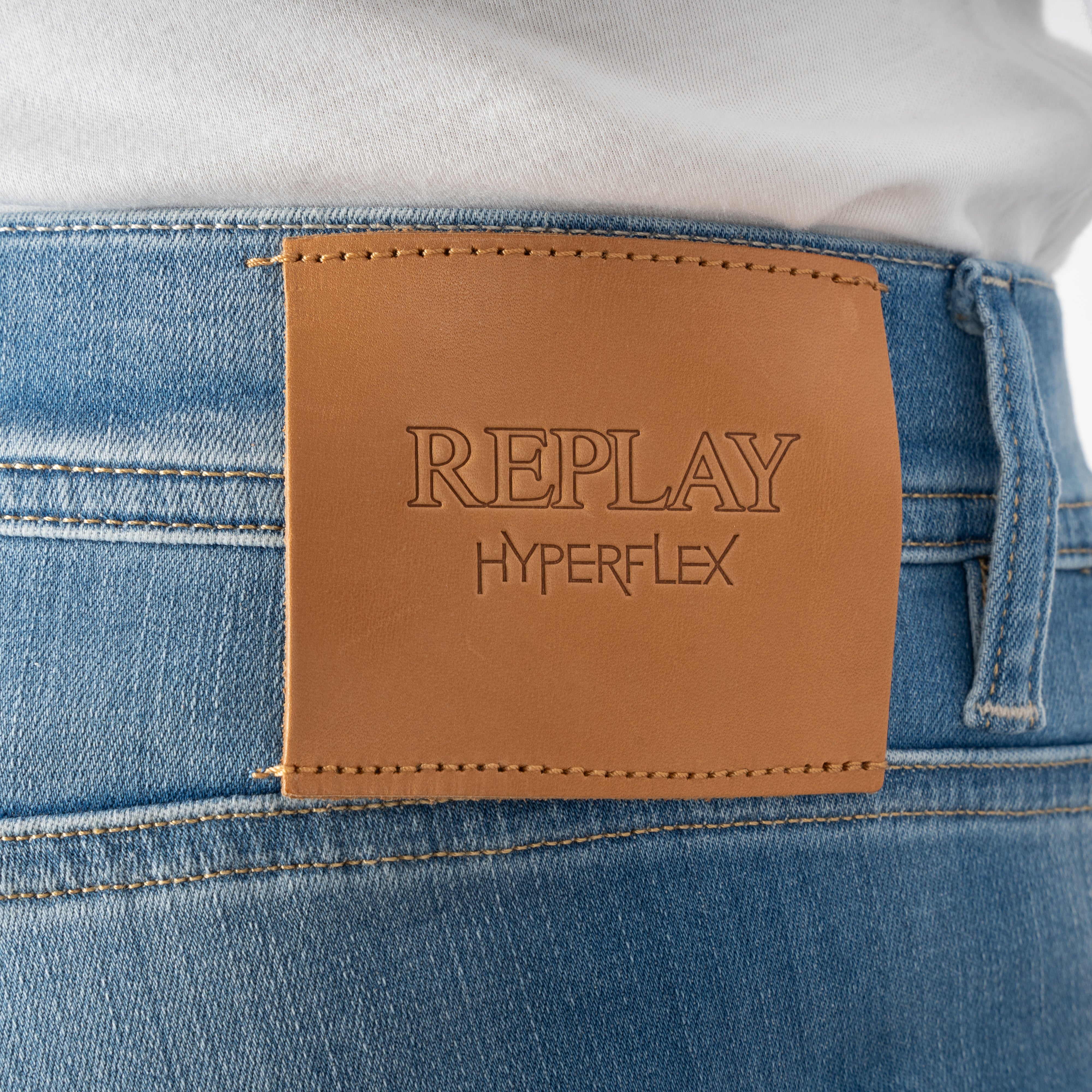 Replay Jeans Lichtblauw | Grover Hyperflex