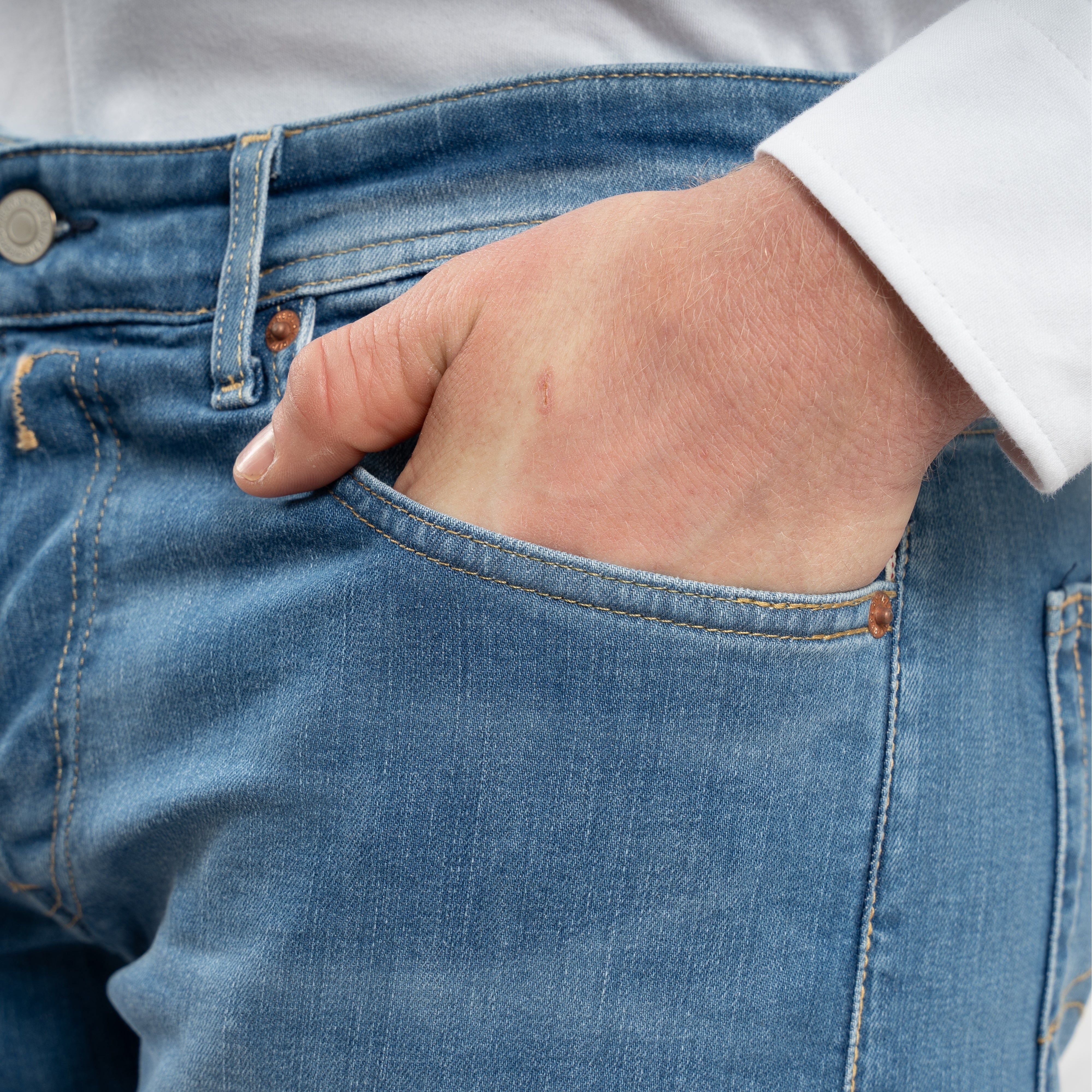 Replay Jeans Middenblauw | Grover Straight Fit