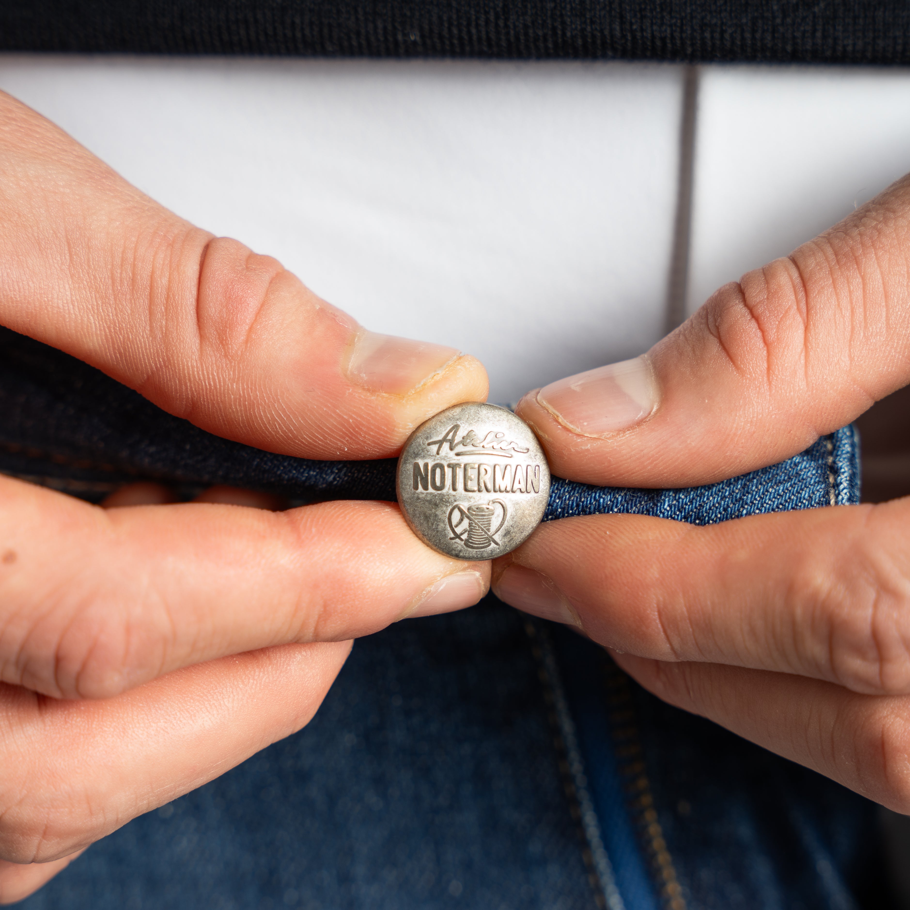 Atelier Noterman Jeans middenblauw