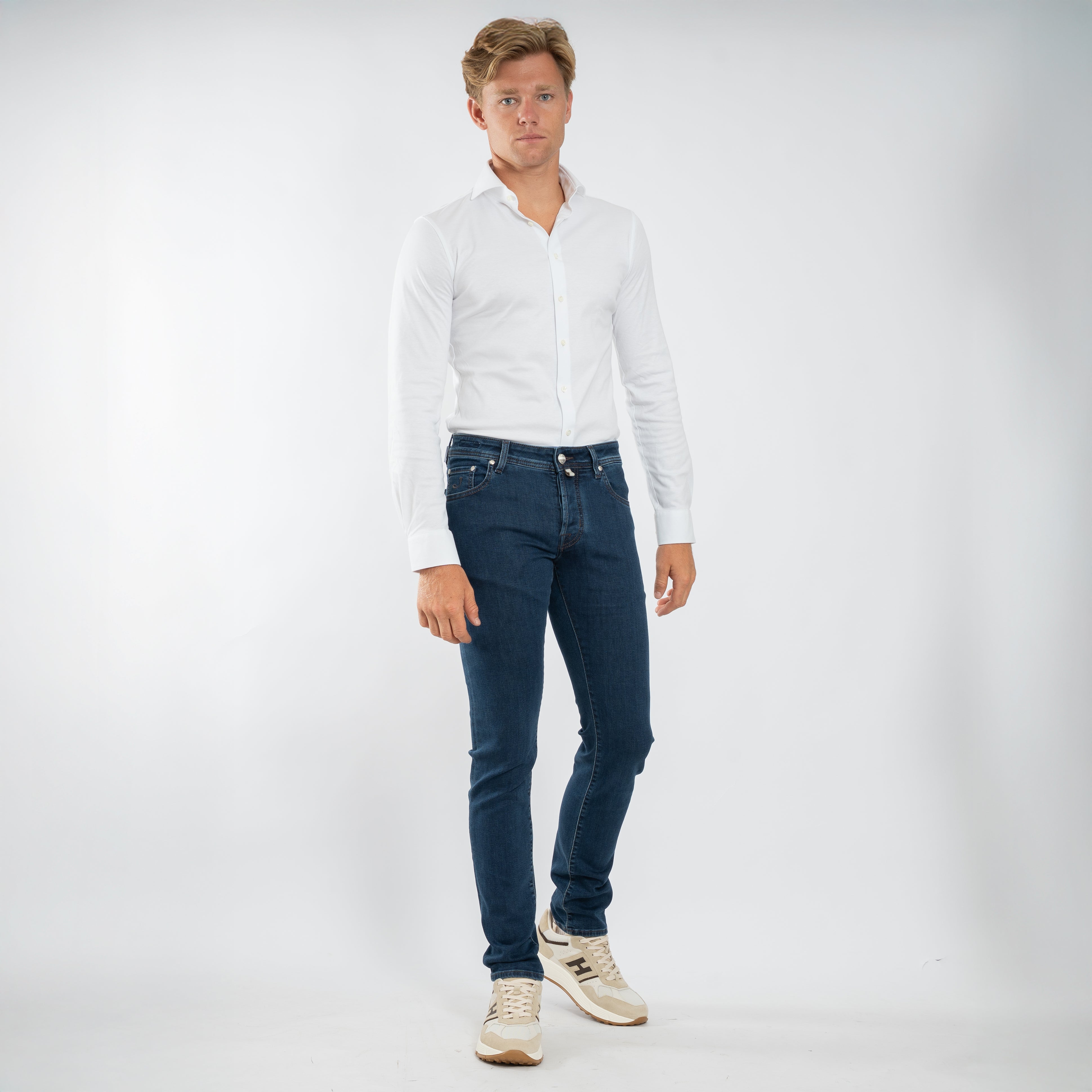 Jacob Cohen Jeans Donkerblauw | Nick Slim