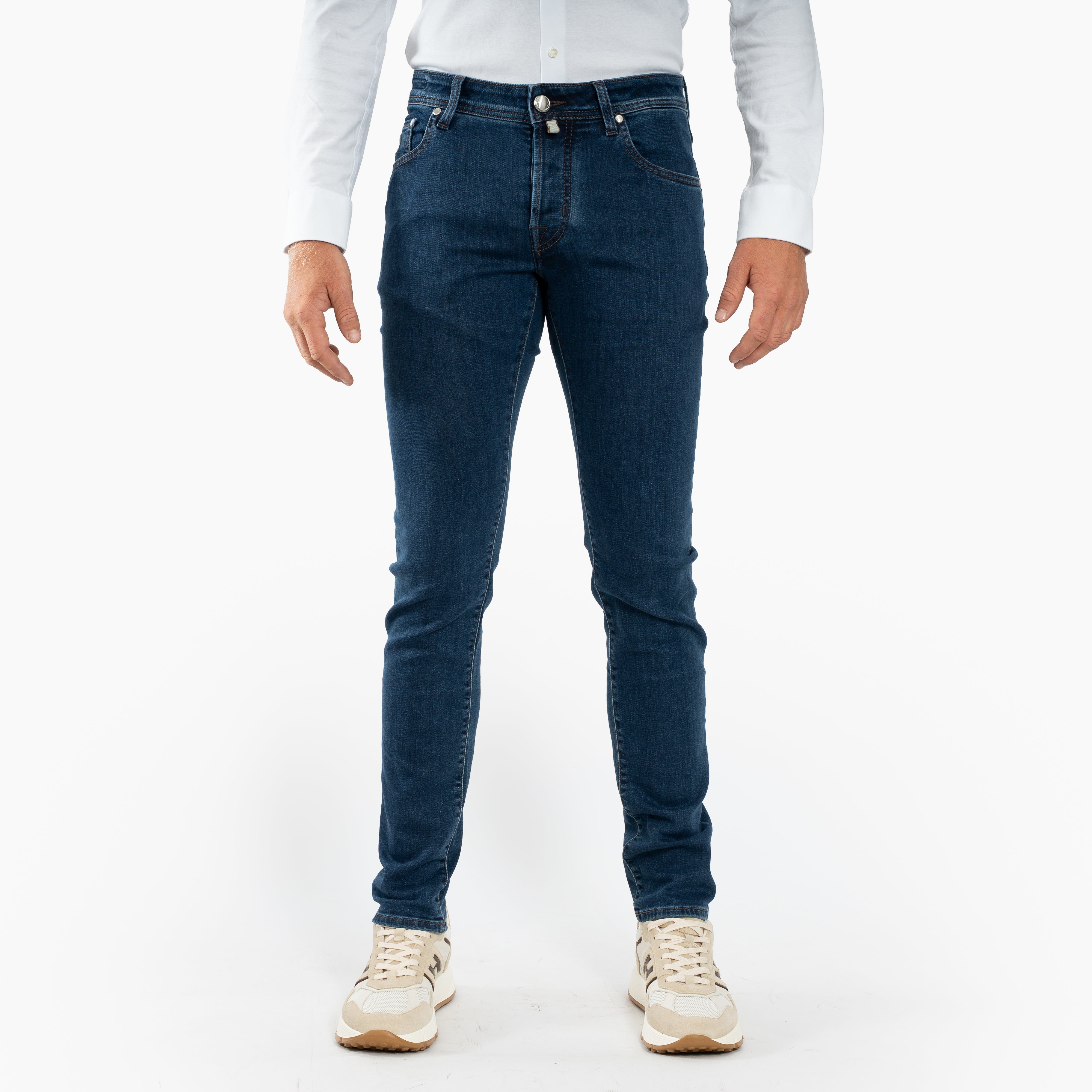 Jacob Cohen Jeans Donkerblauw | Nick Slim