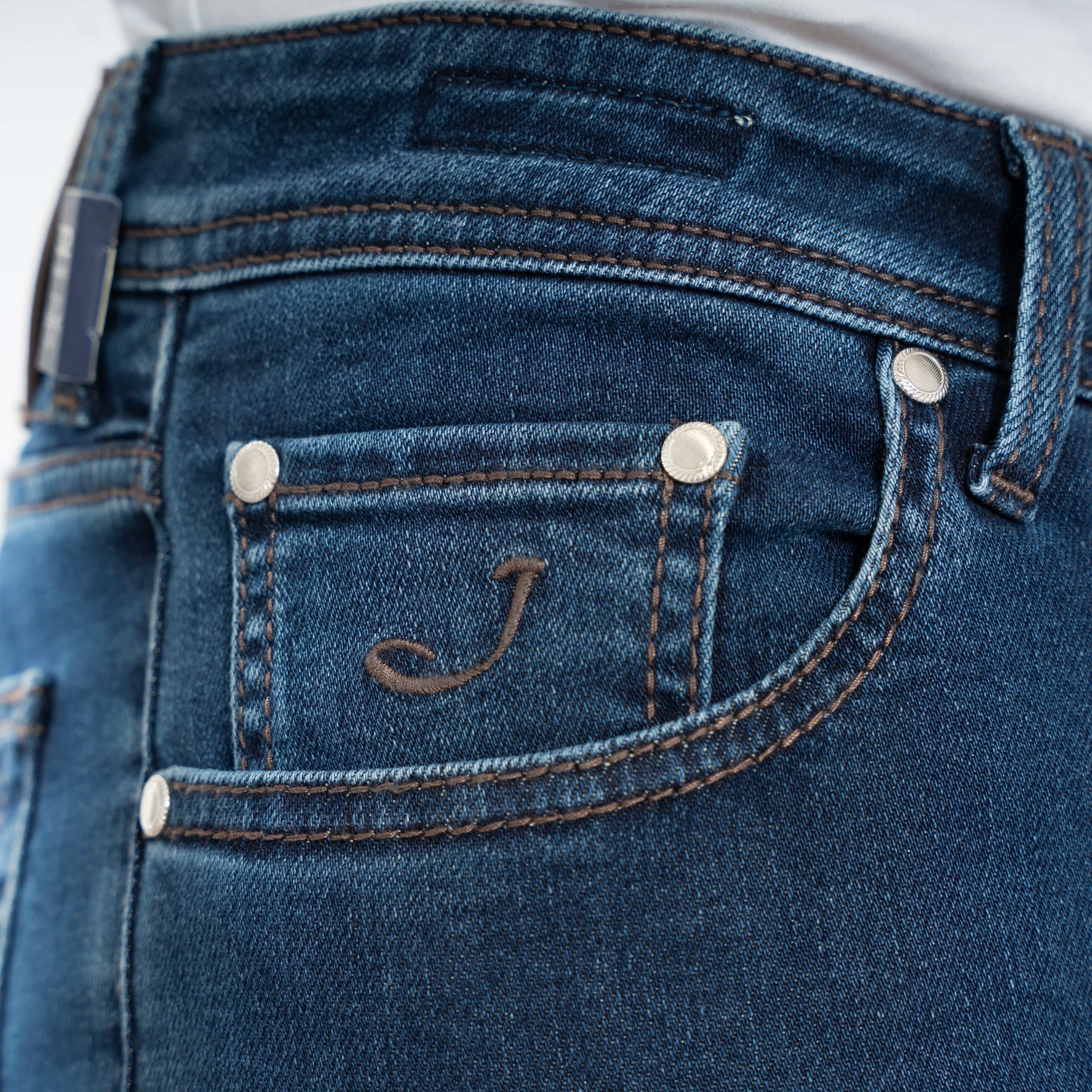 Jacob Cohen Jeans Donkerblauw | Nick Slim