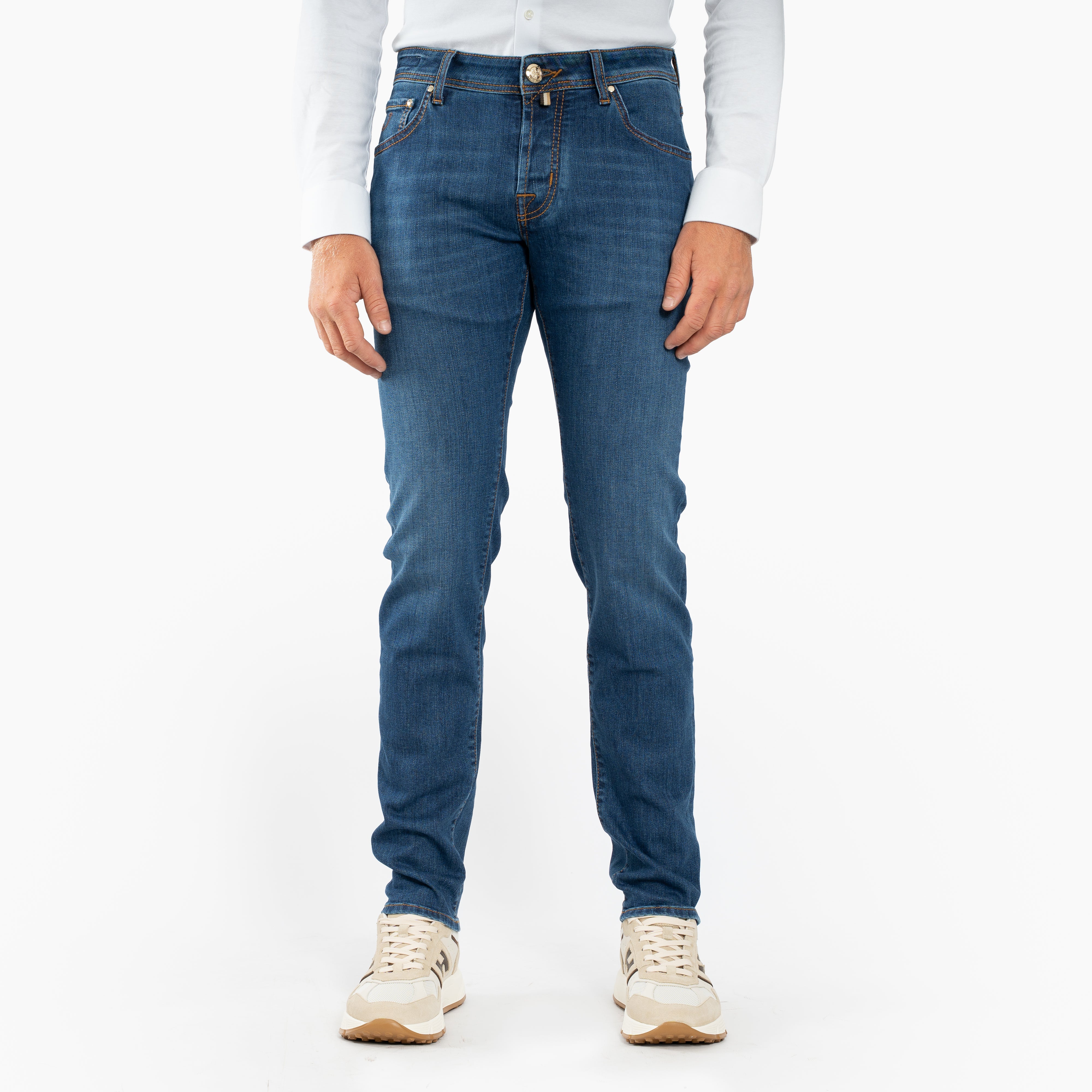 Jacob Cohen Jeans Donkerblauw | Nick Slim