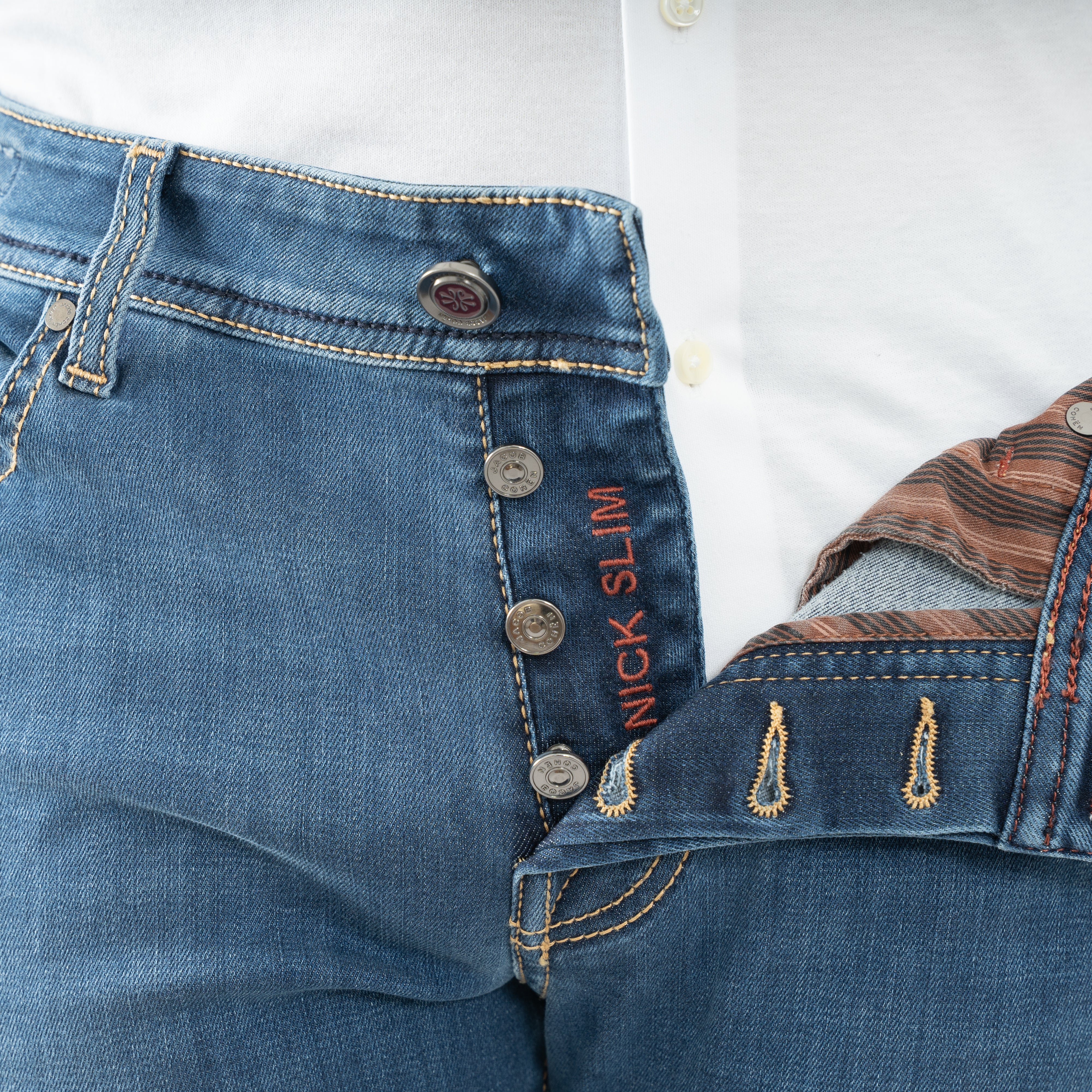 Jacob Cohen Jeans Blauw | Nick Slim