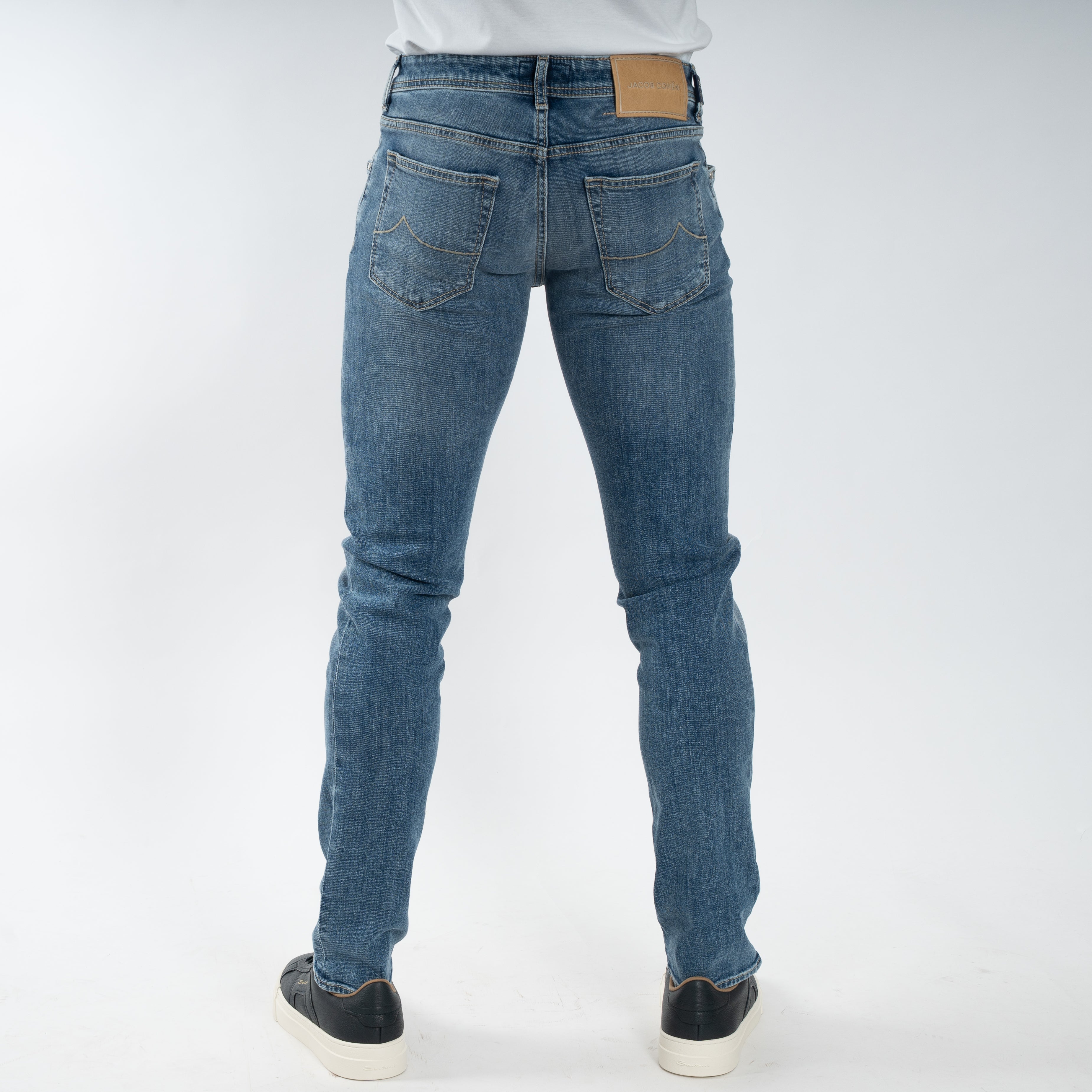 Jacob Cohen Jeans Middenblauw | Nick Slim