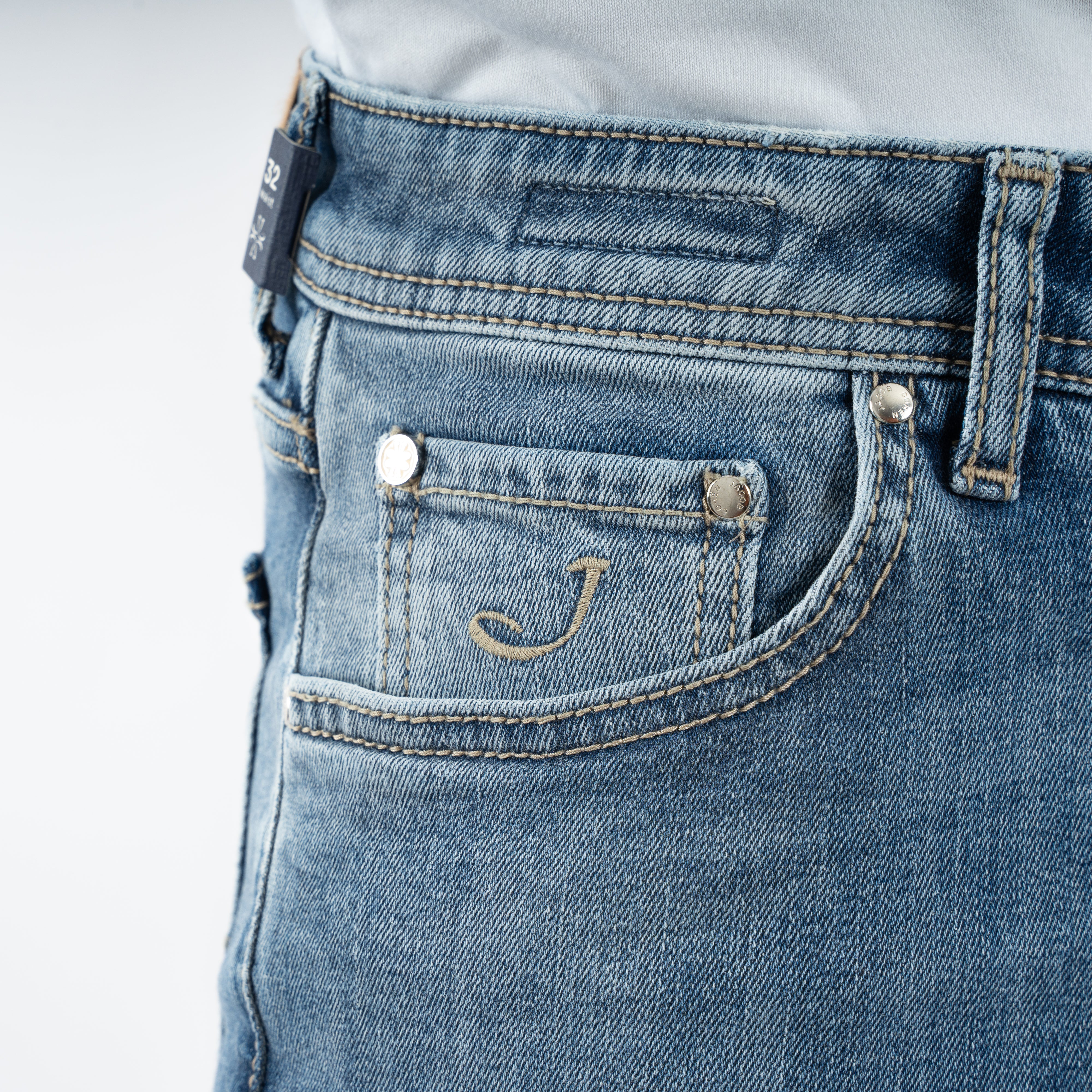 Jacob Cohen Jeans Middenblauw | Nick Slim