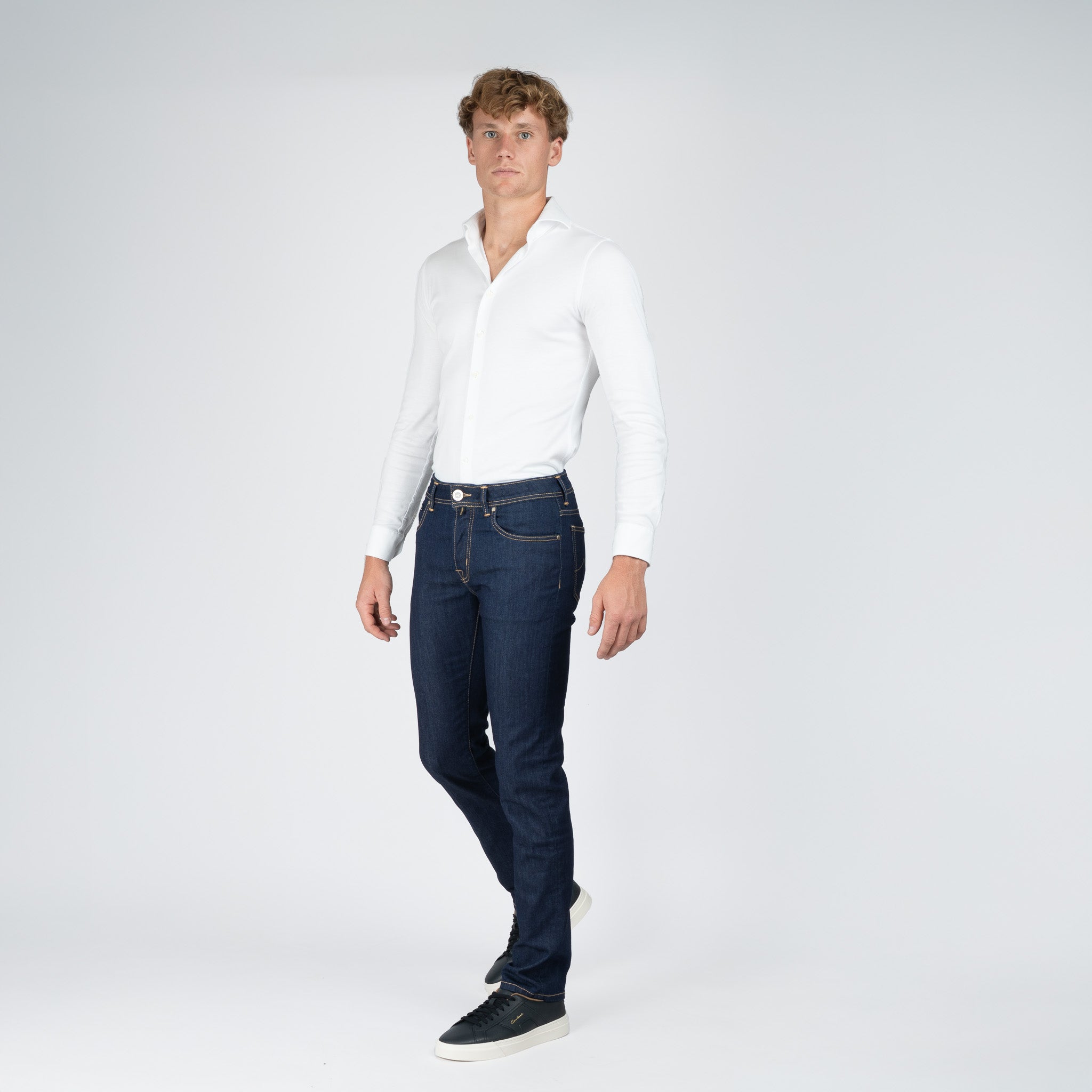 Jacob Cohen Jeans Donkerblauw | Nick Diamond Edition