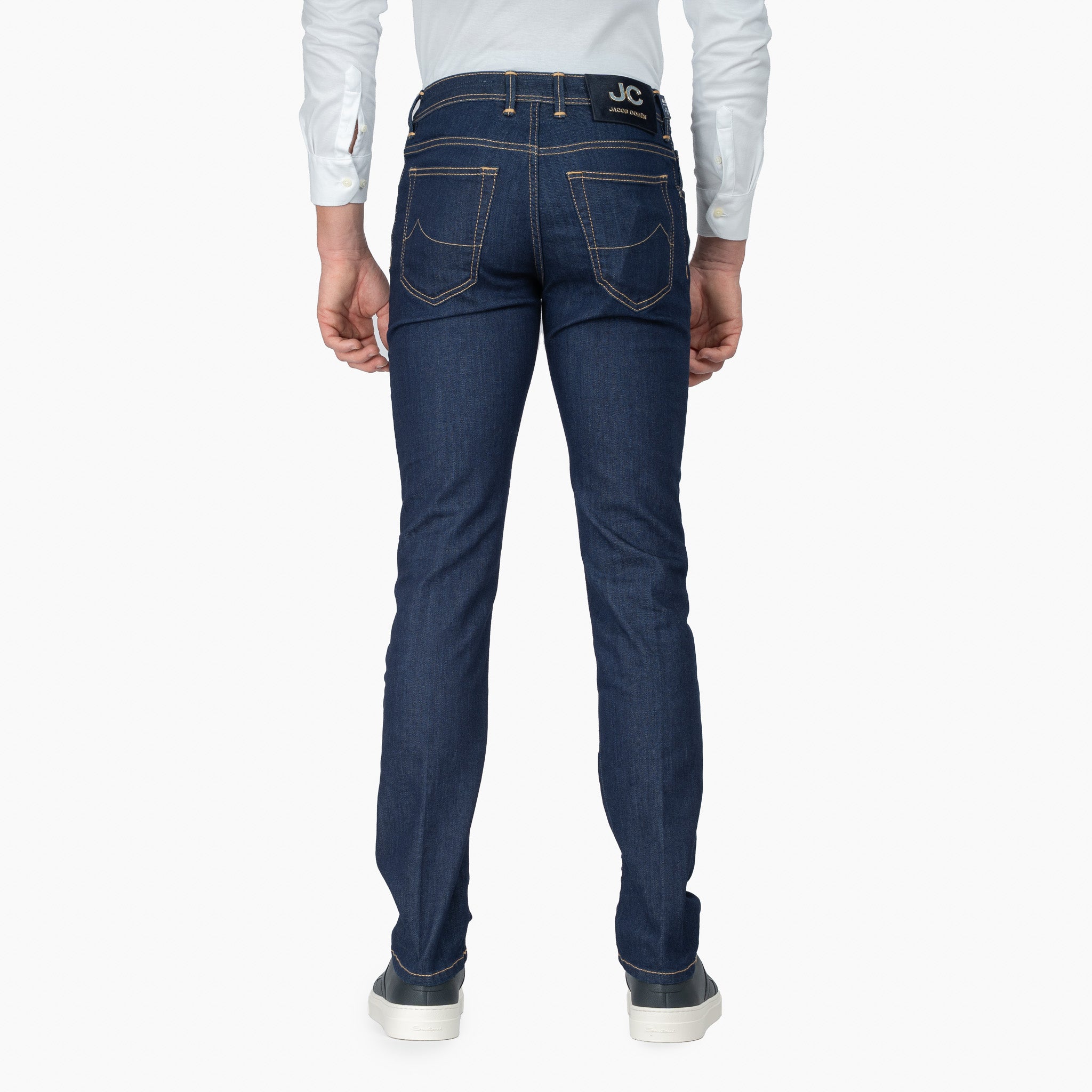 Jacob Cohen Jeans Donkerblauw | Nick Diamond Edition