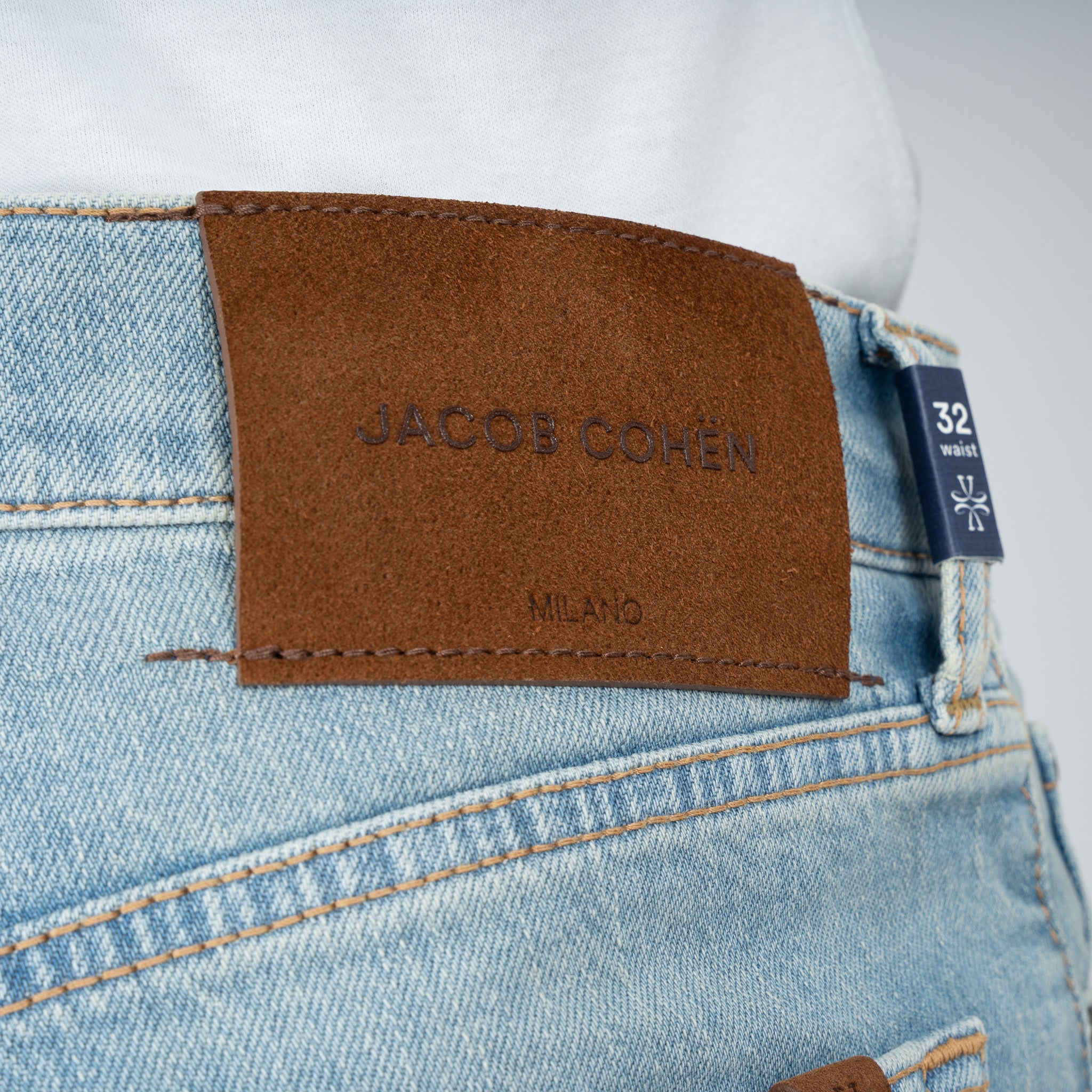 Jacob Cohen Jeans Lichtblauw | Edo Straight Fit