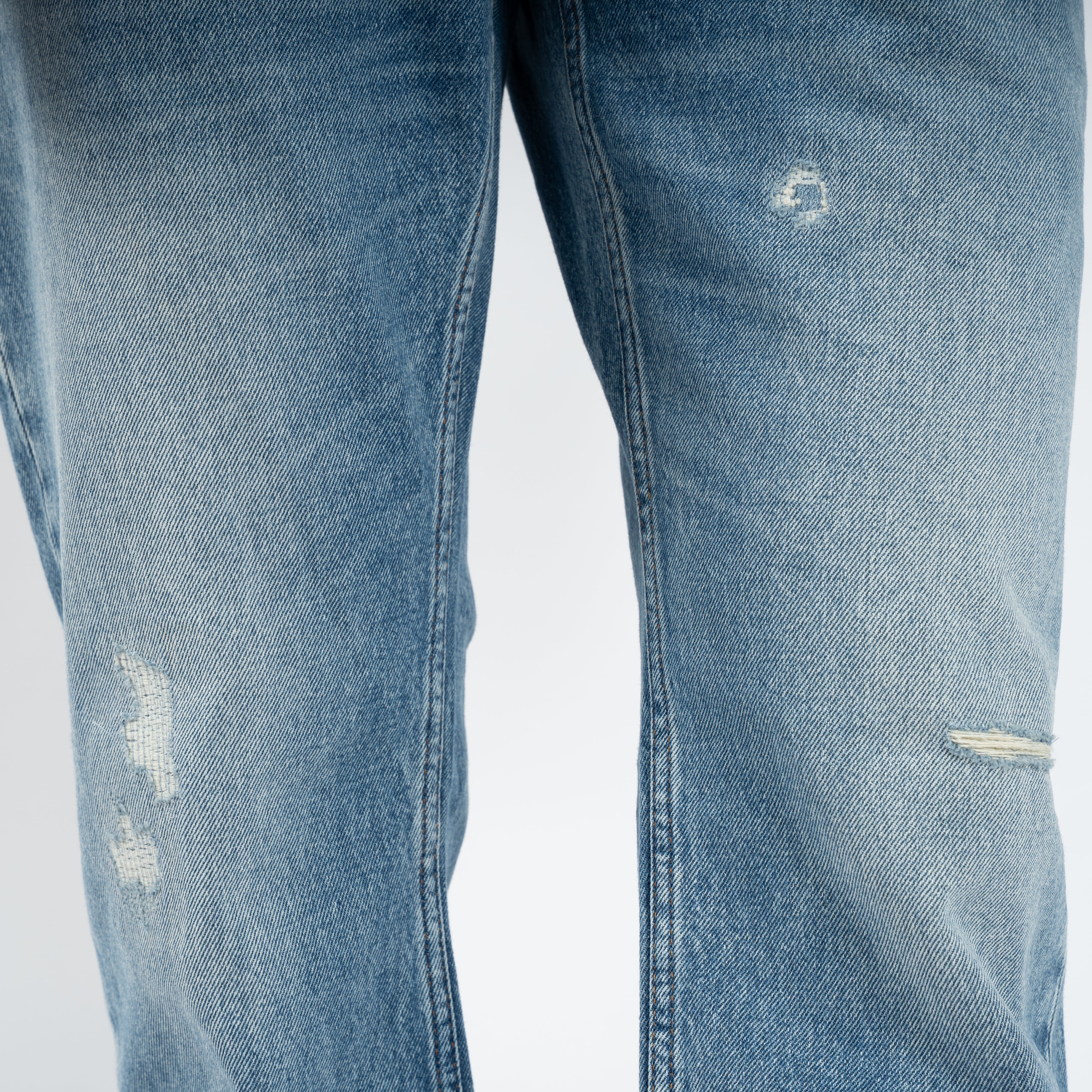 Denham Jeans Middenblauw | Ridge Straight Fit