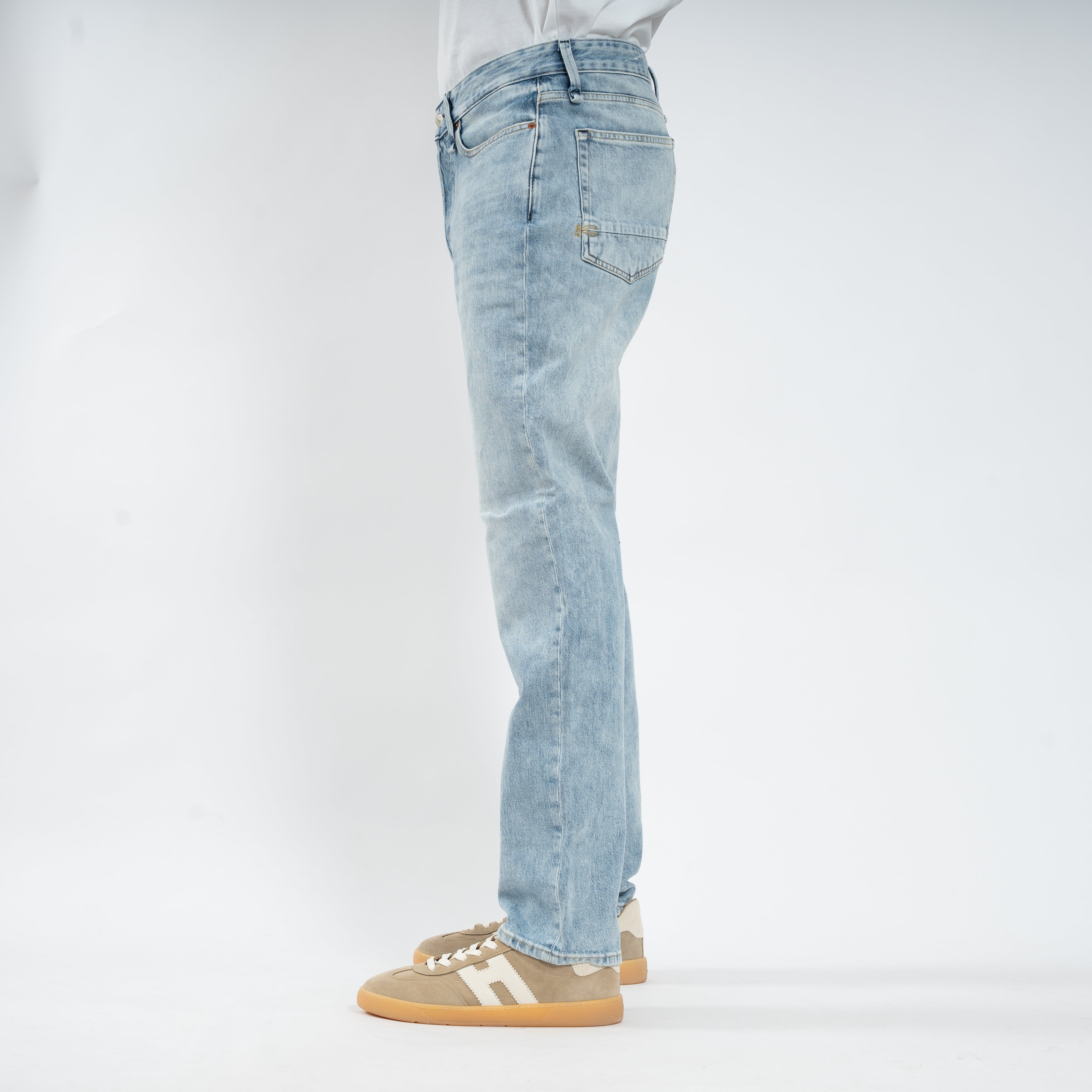 Denham Jeans Lichtblauw | Ridge Straight Fit
