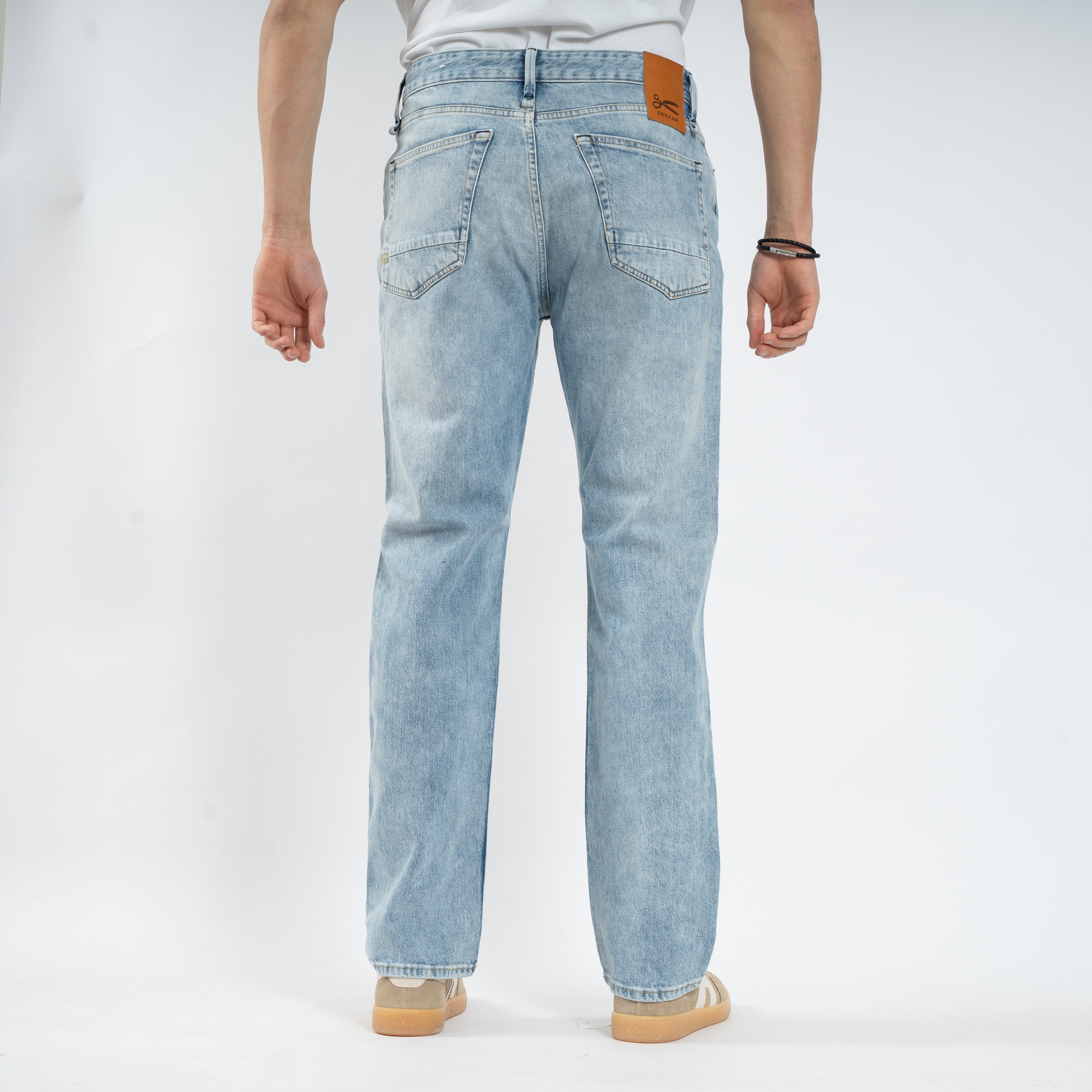 Denham Jeans Lichtblauw | Ridge Straight Fit
