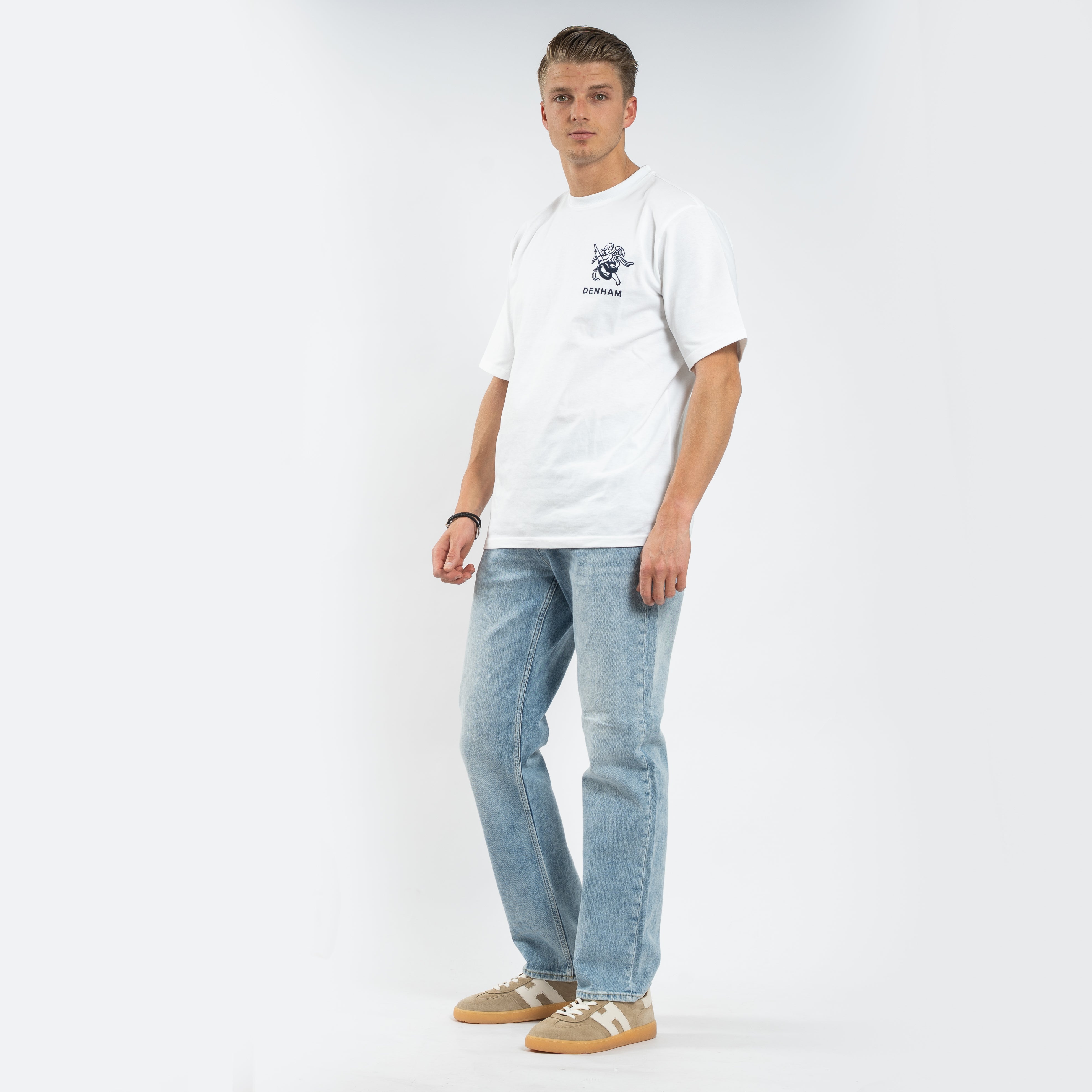 Denham Jeans Lichtblauw | Ridge Straight Fit