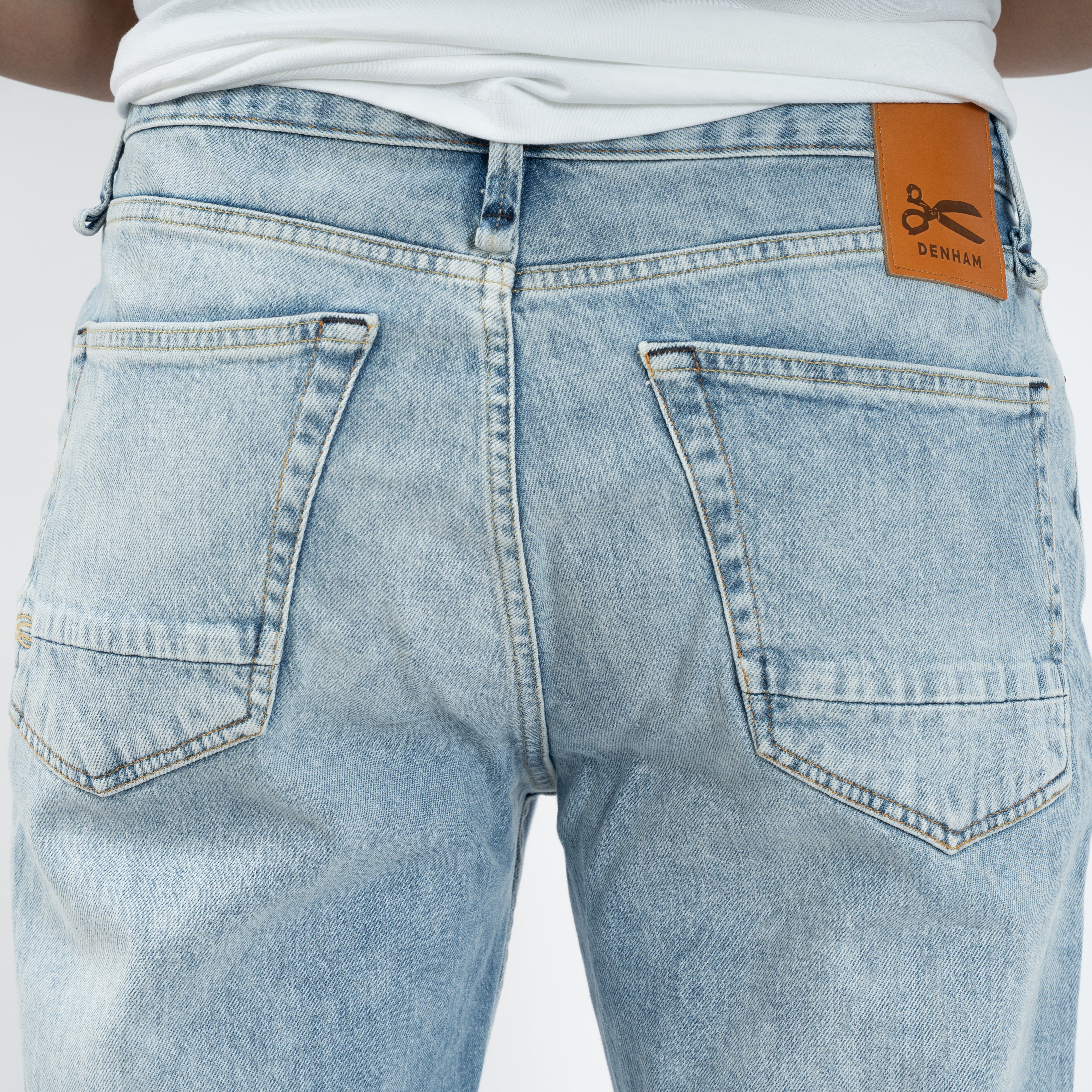 Denham Jeans Lichtblauw | Ridge Straight Fit