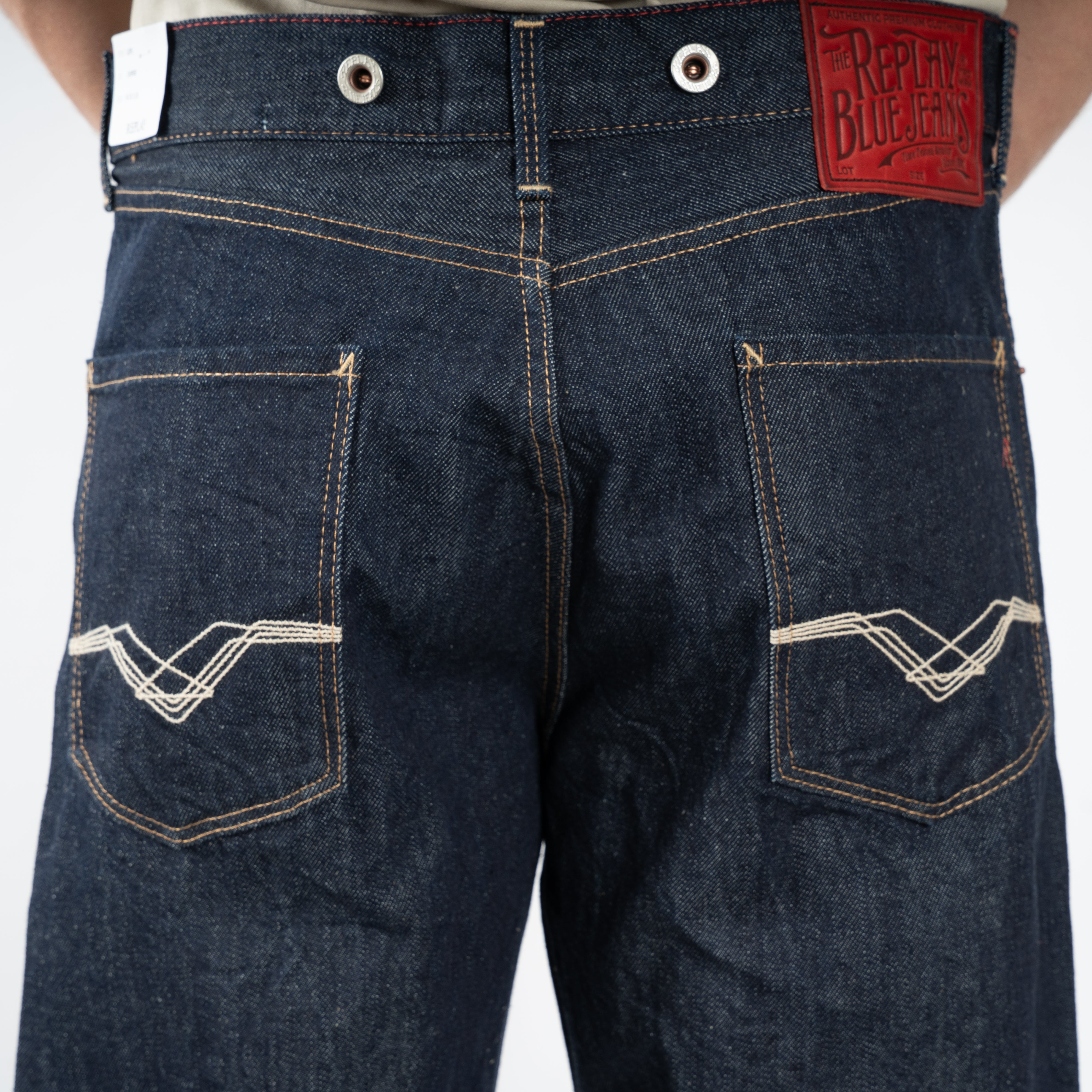 Replay Jeans Donkerblauw | Luiys Tapered Fit
