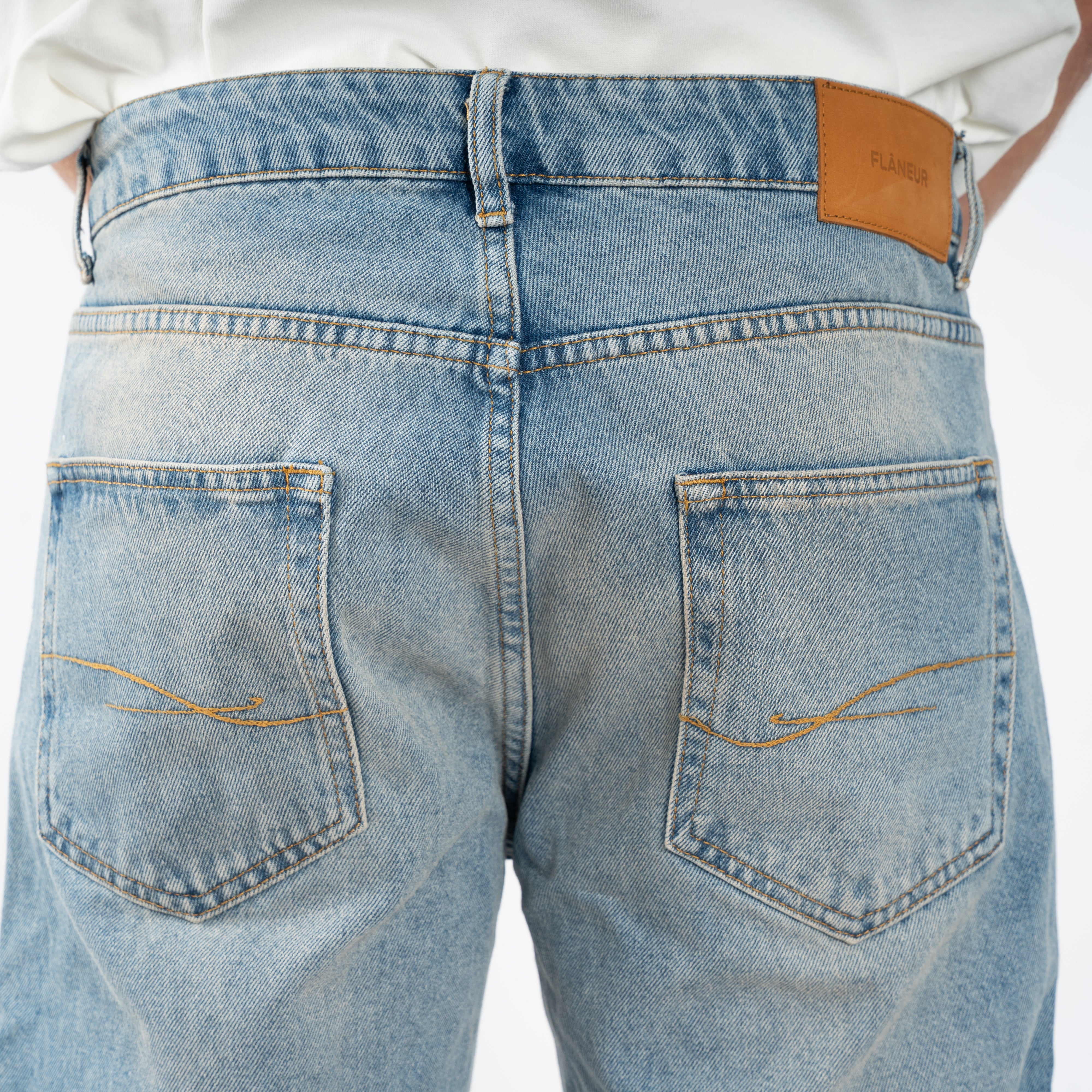 Flaneur Jeans Lichtblauw | Straight Fit