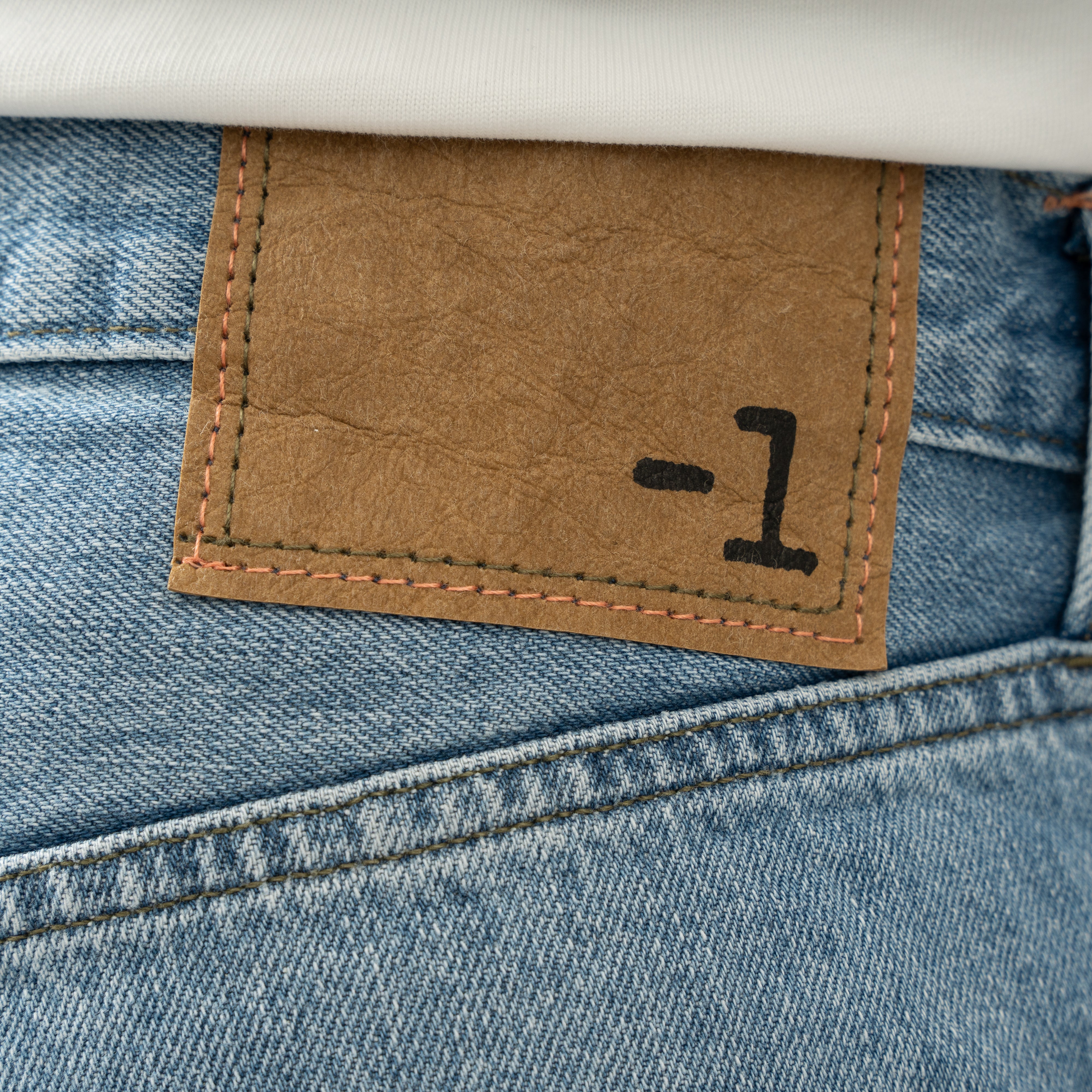 -1 Nordic Denim Jeans Middenblauw | Regular Fit