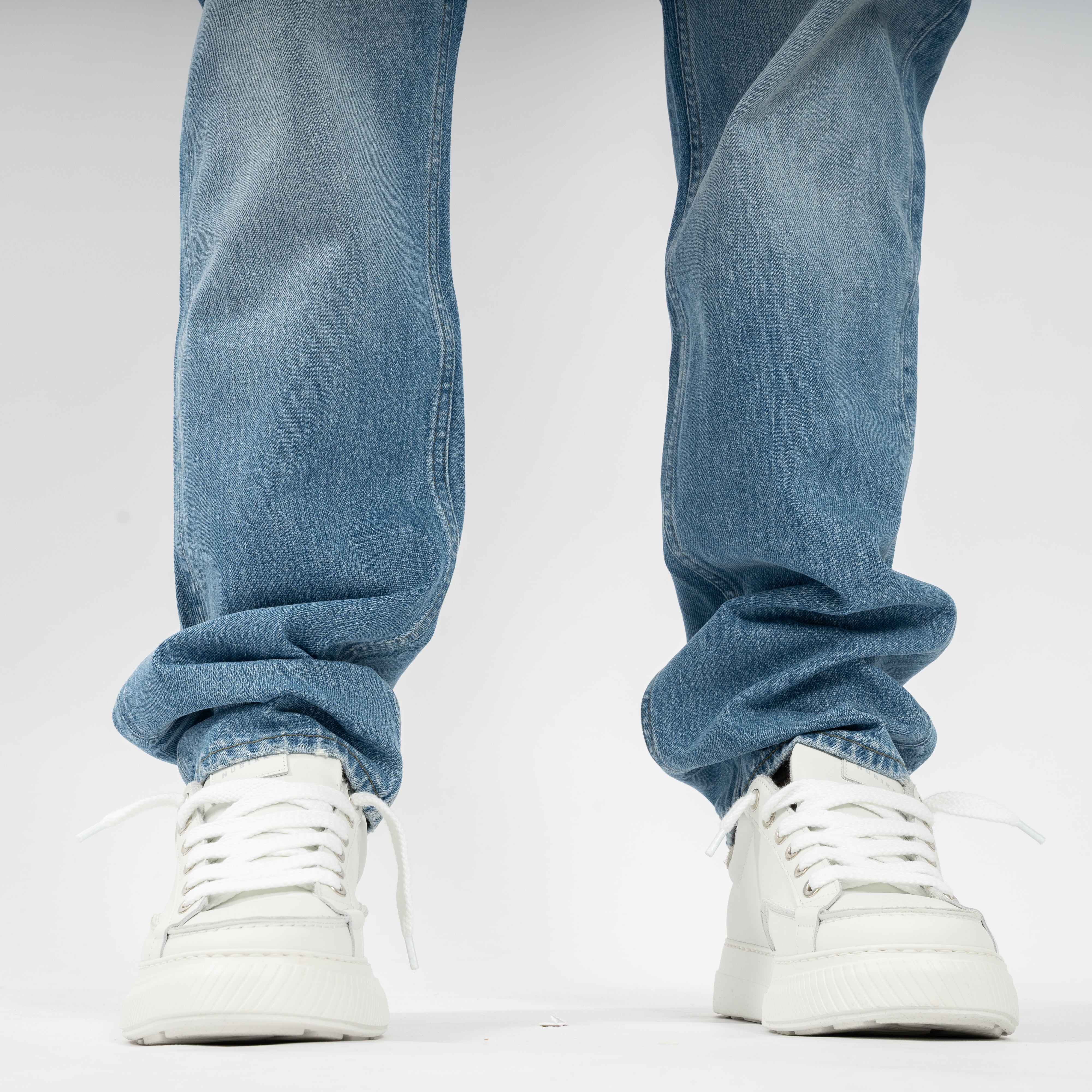 -1 Nordic Denim Jeans Middenblauw | Regular Fit