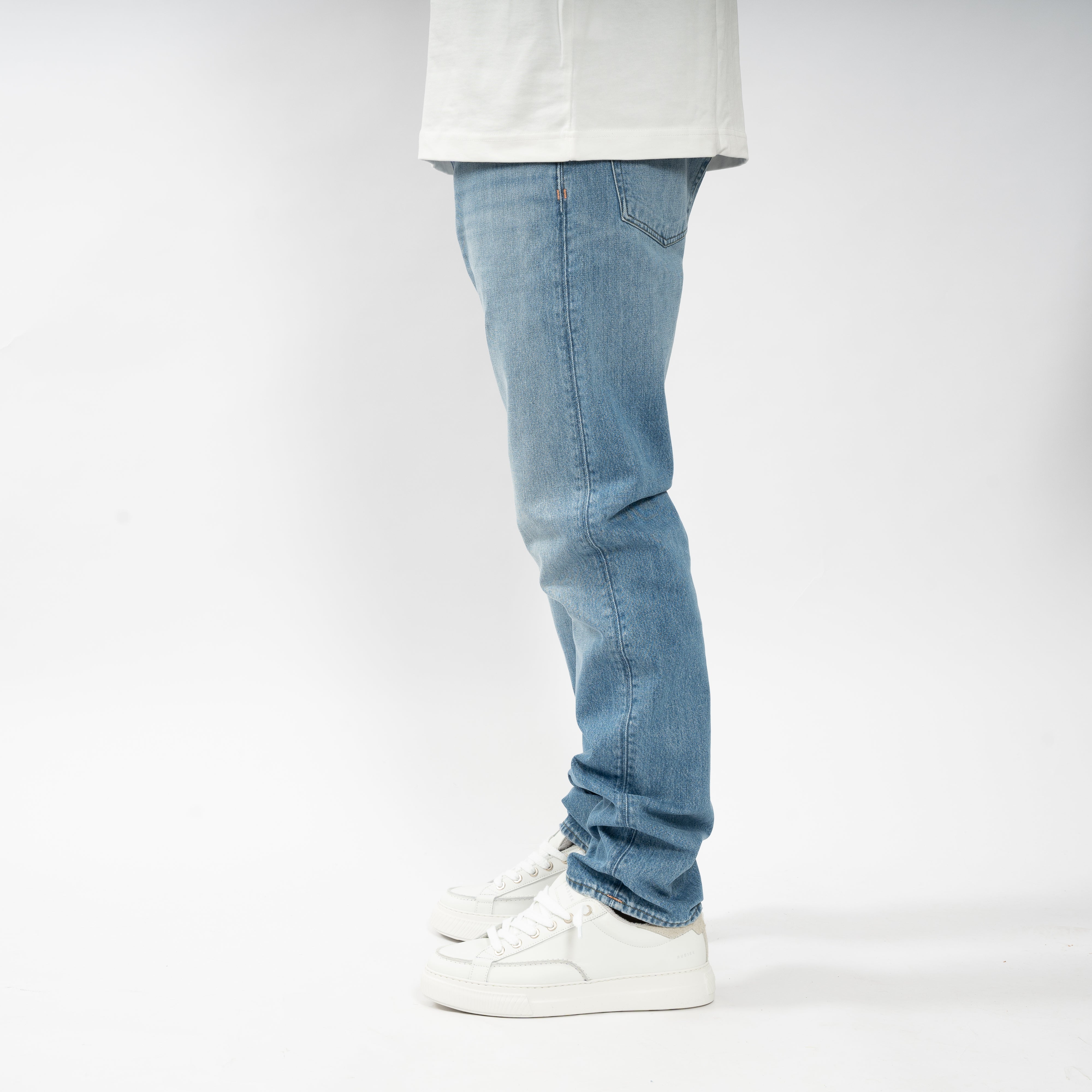 -1 Nordic Denim Jeans Middenblauw | Regular Fit
