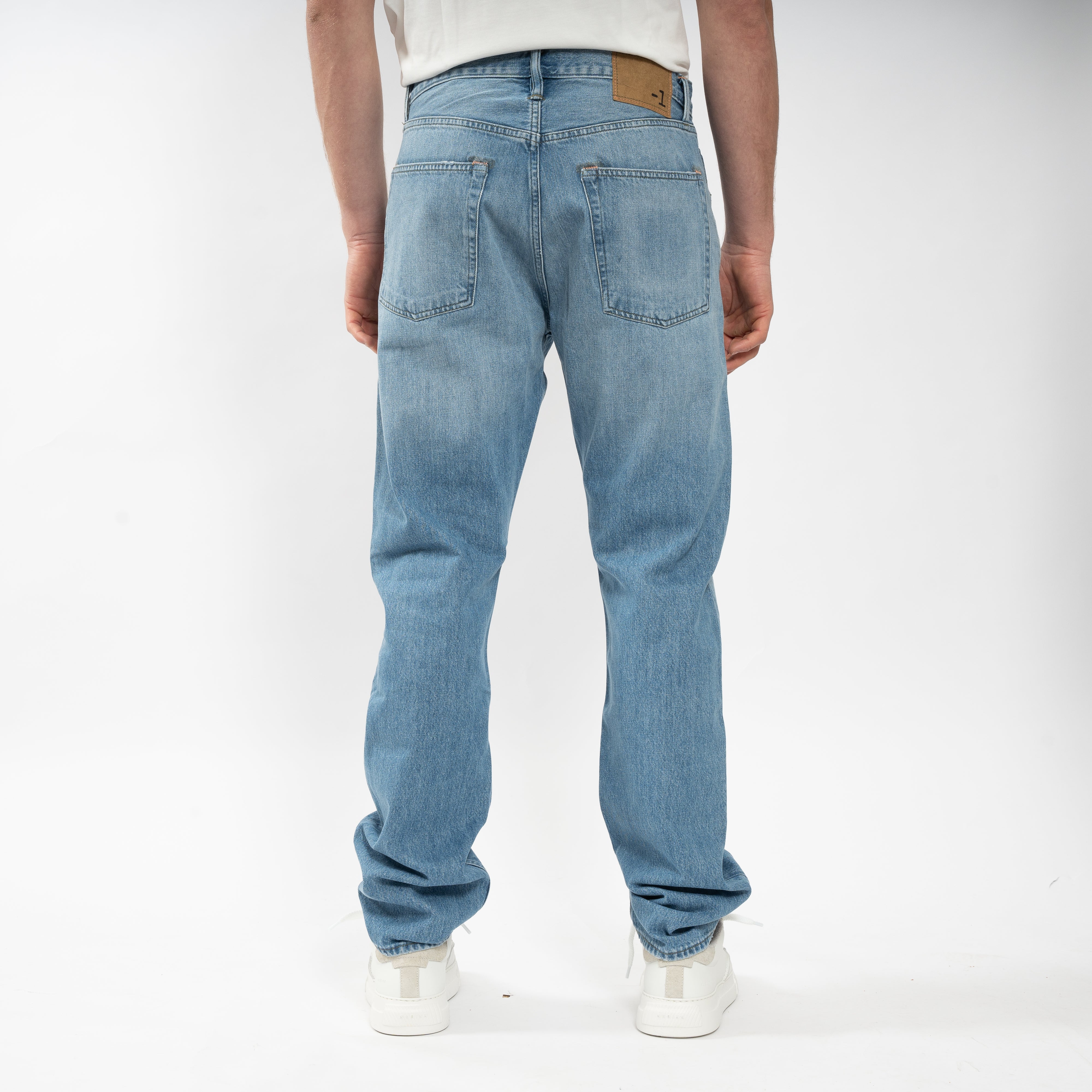 -1 Nordic Denim Jeans Middenblauw | Regular Fit