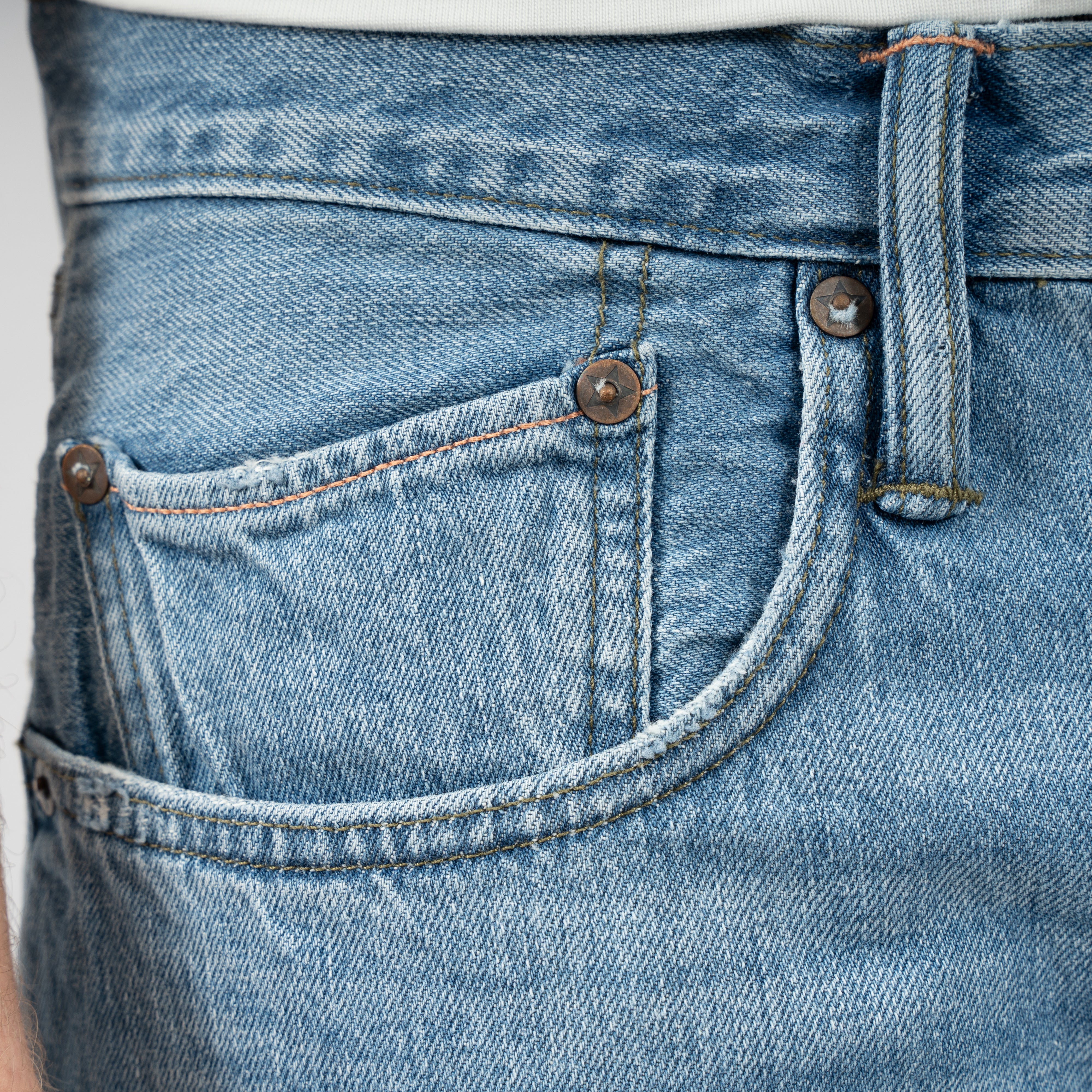 -1 Nordic Denim Jeans Middenblauw | Regular Fit
