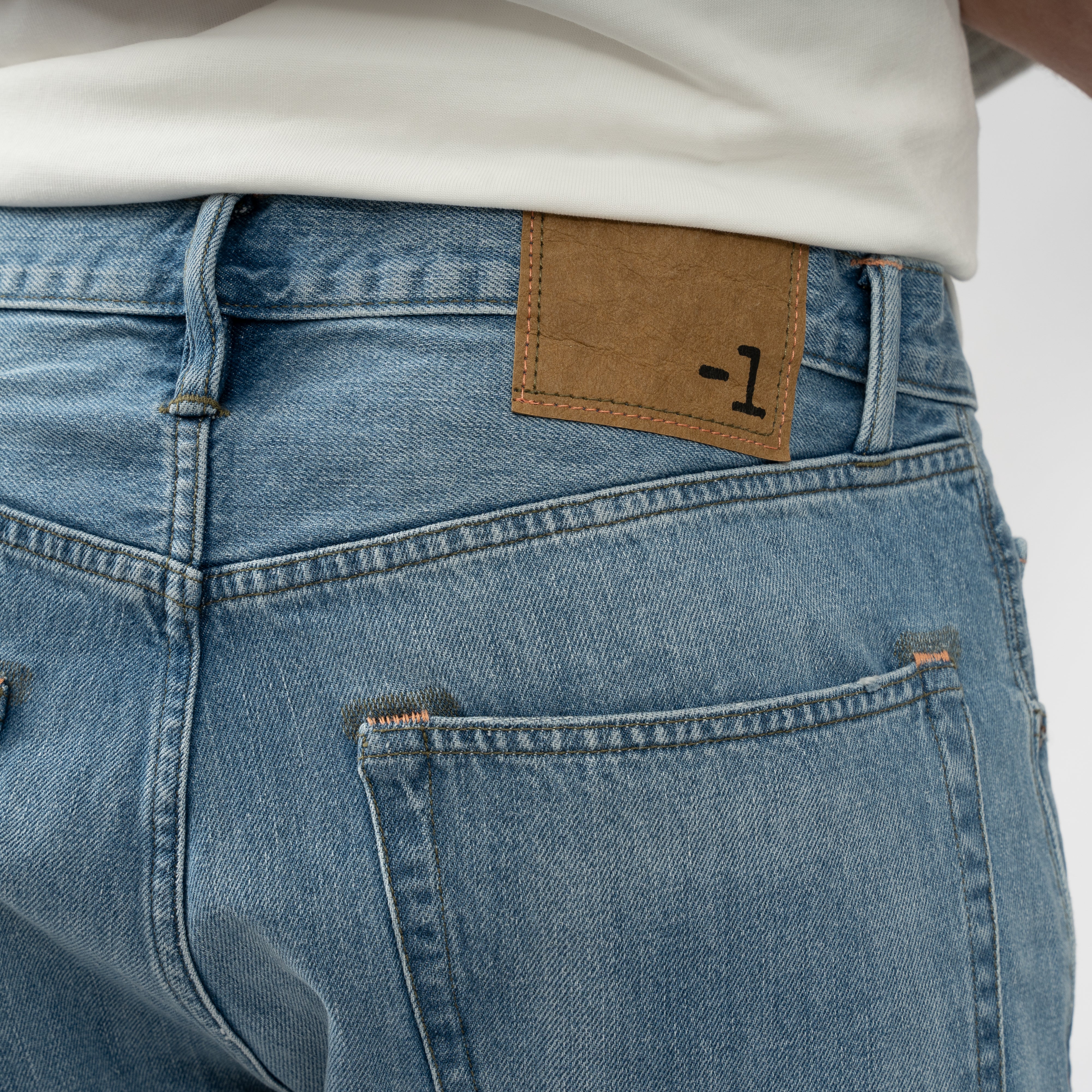 -1 Nordic Denim Jeans Middenblauw | Regular Fit