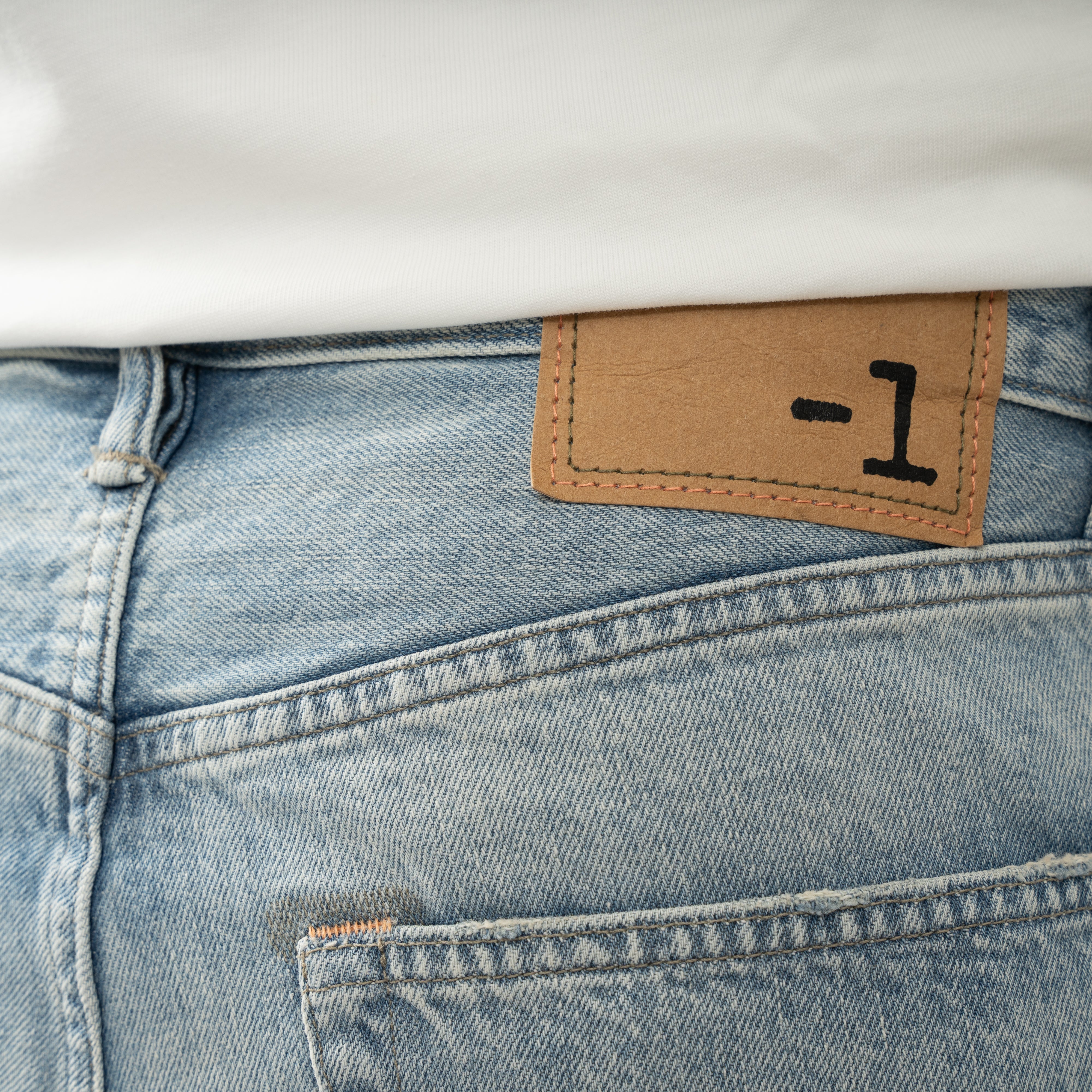 -1 Nordic Denim Jeans Lichtblauw | Regular Fit