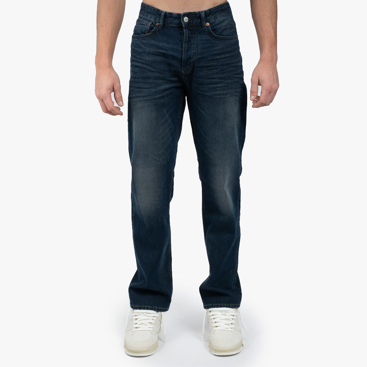 Denham Jeans Donkerblauw | Ridge Straight Fit