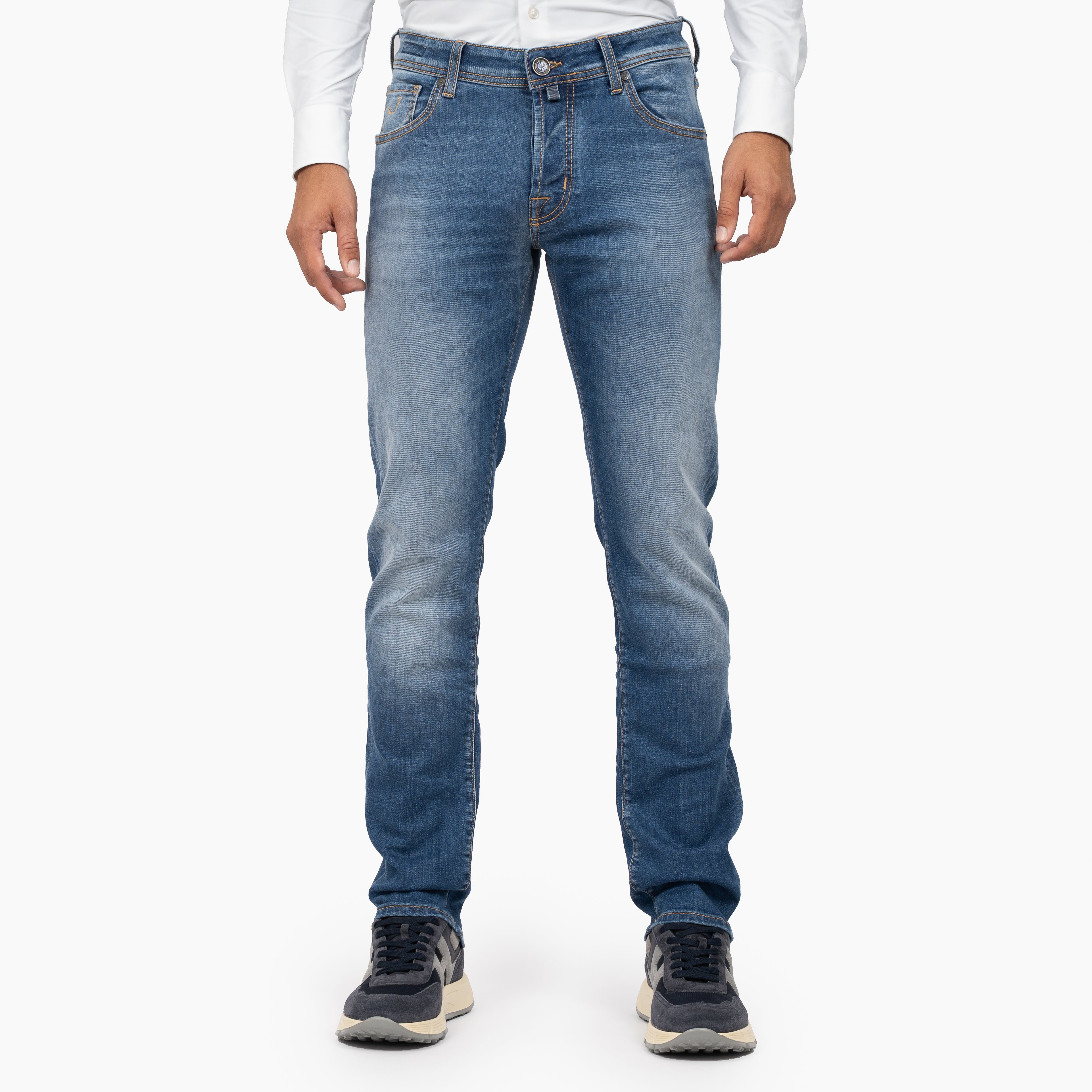 Jacob Cohen Jeans Middenblauw | Nick