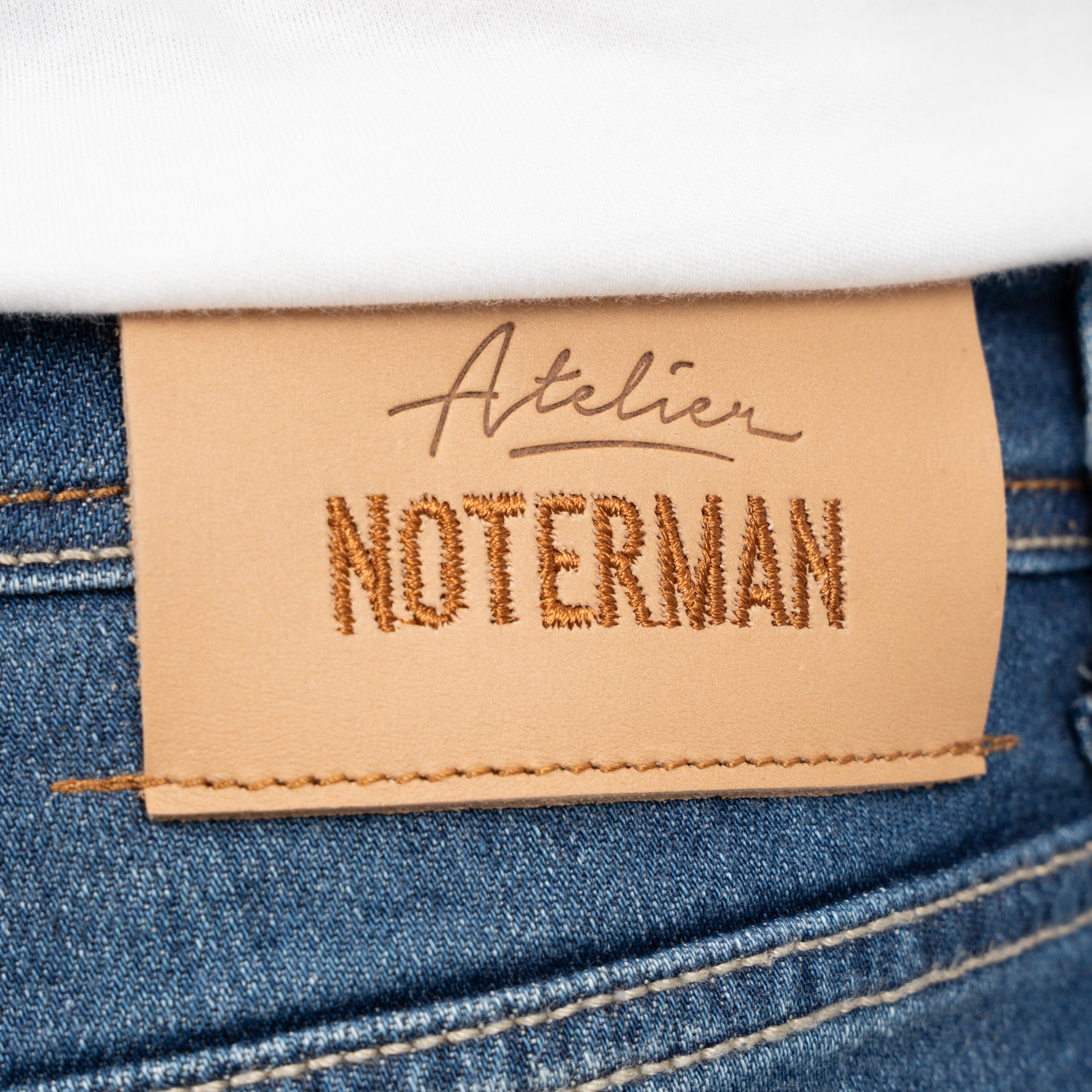 Atelier Noterman Jeans Blauw | Regular Fit