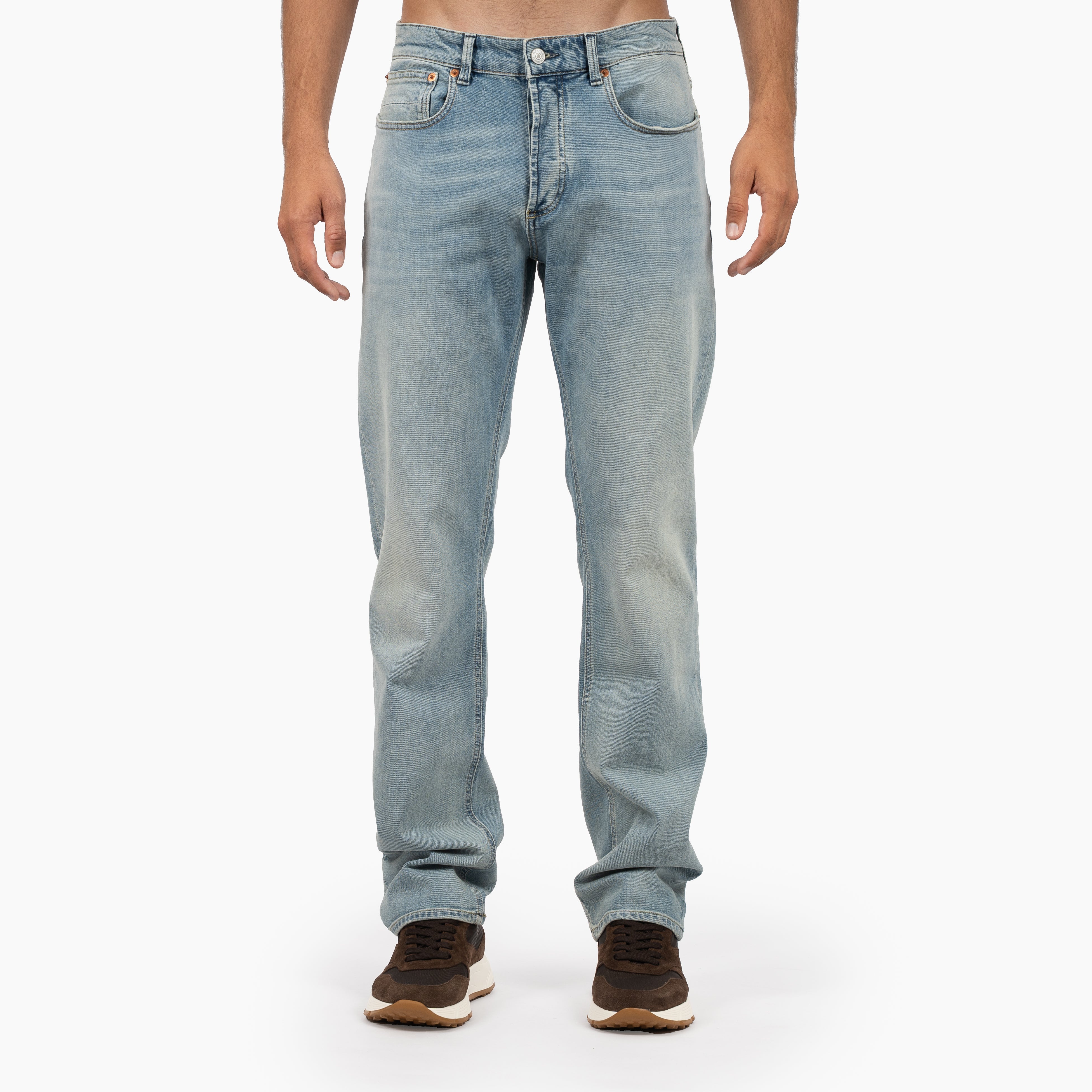 Denham Jeans Lichtblauw | Ridge Straight Fit
